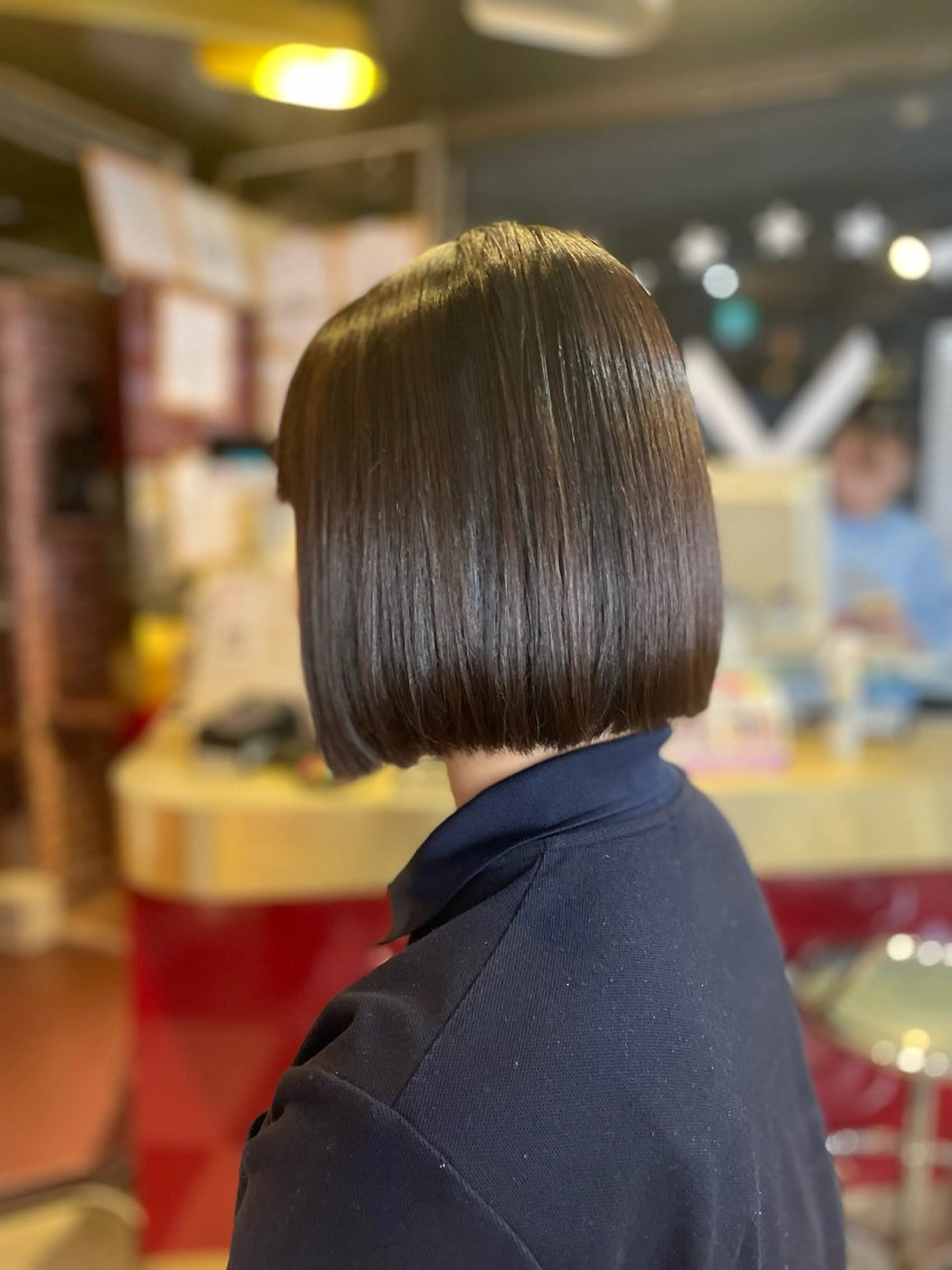 ミディアム ボブ トリートメント 👑派手髪/カット 👑ANRYのヘアスタイル