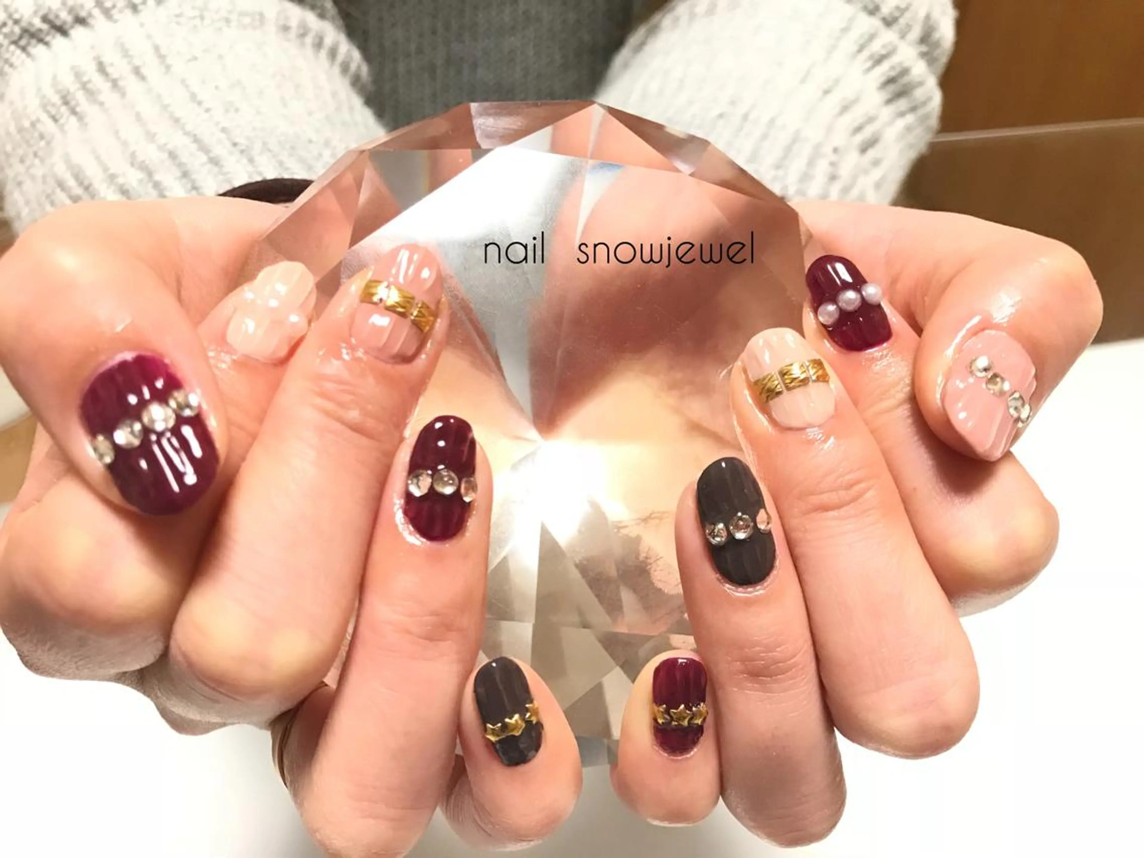 ネイル nail snowjewelのネイルデザイン