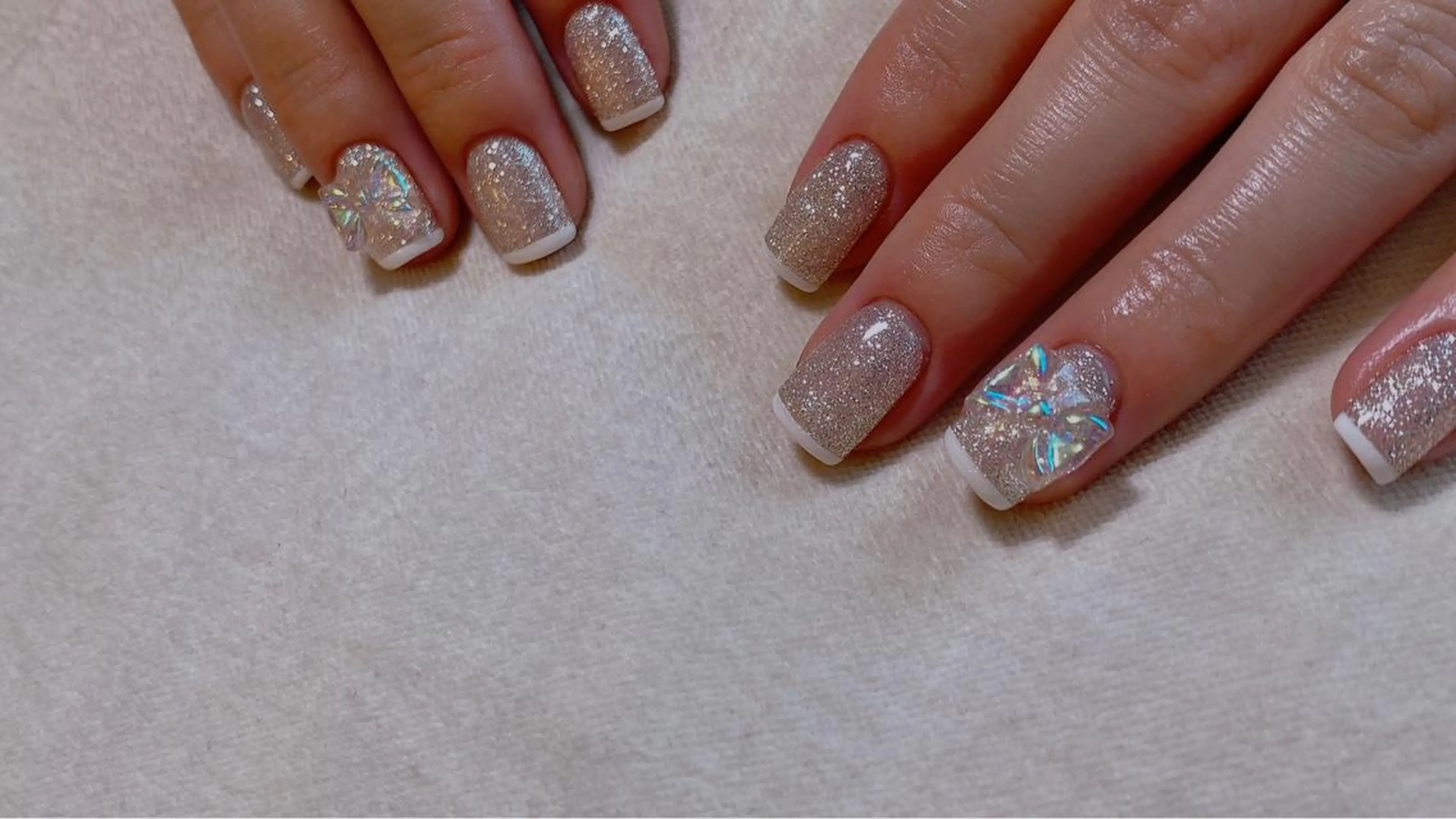 ネイル リボン Nail Room Bellisのネイルデザイン