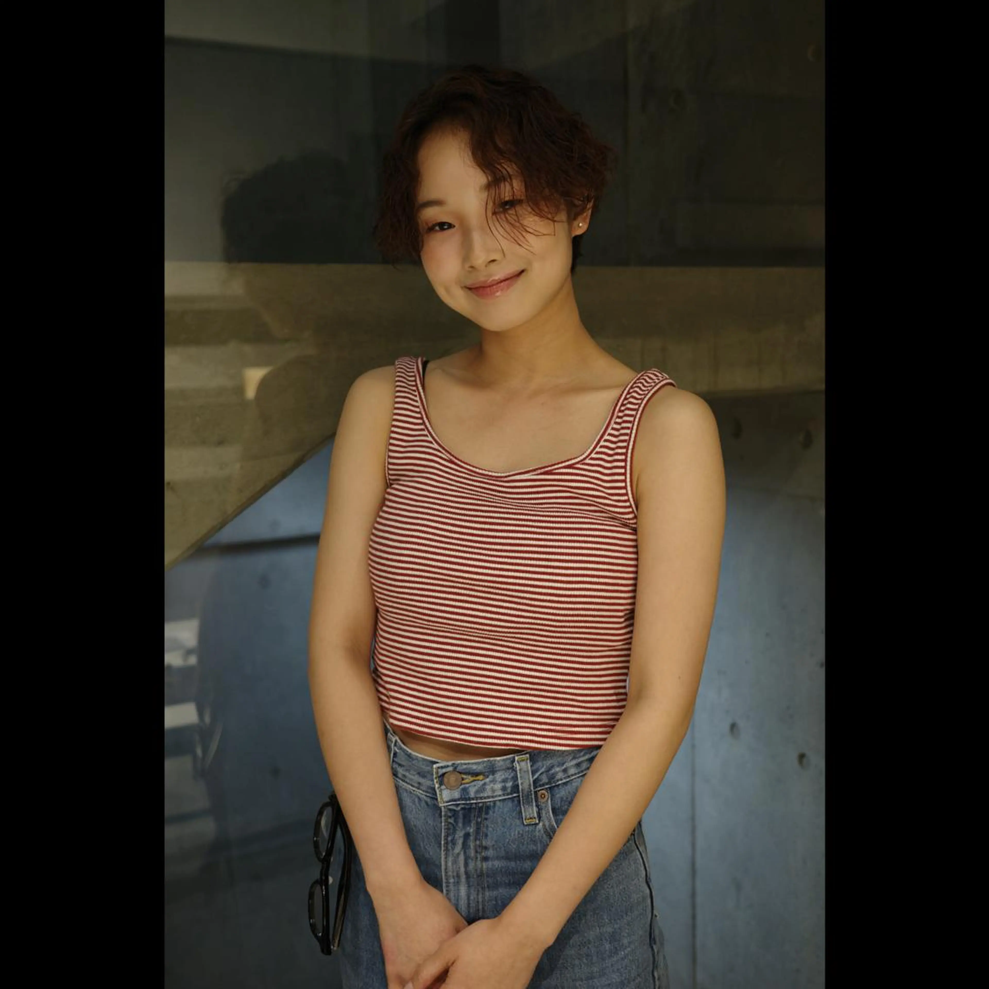 ショート パーマ NERO 松井 隆人のヘアスタイル