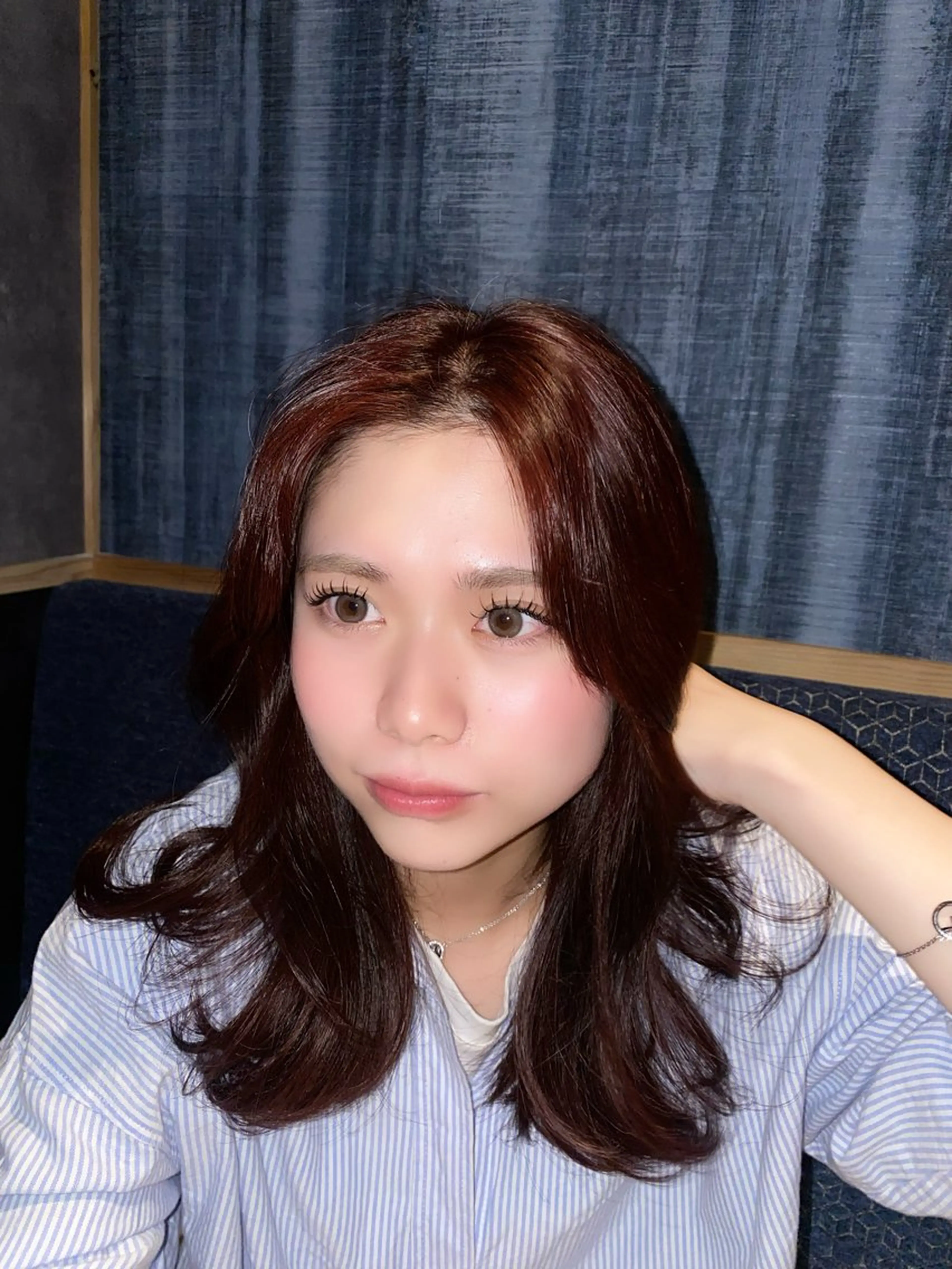 マツエク・マツパ 束感まつ毛 韓国風マツエク 京都レイヤーカット うえひのヘアスタイル