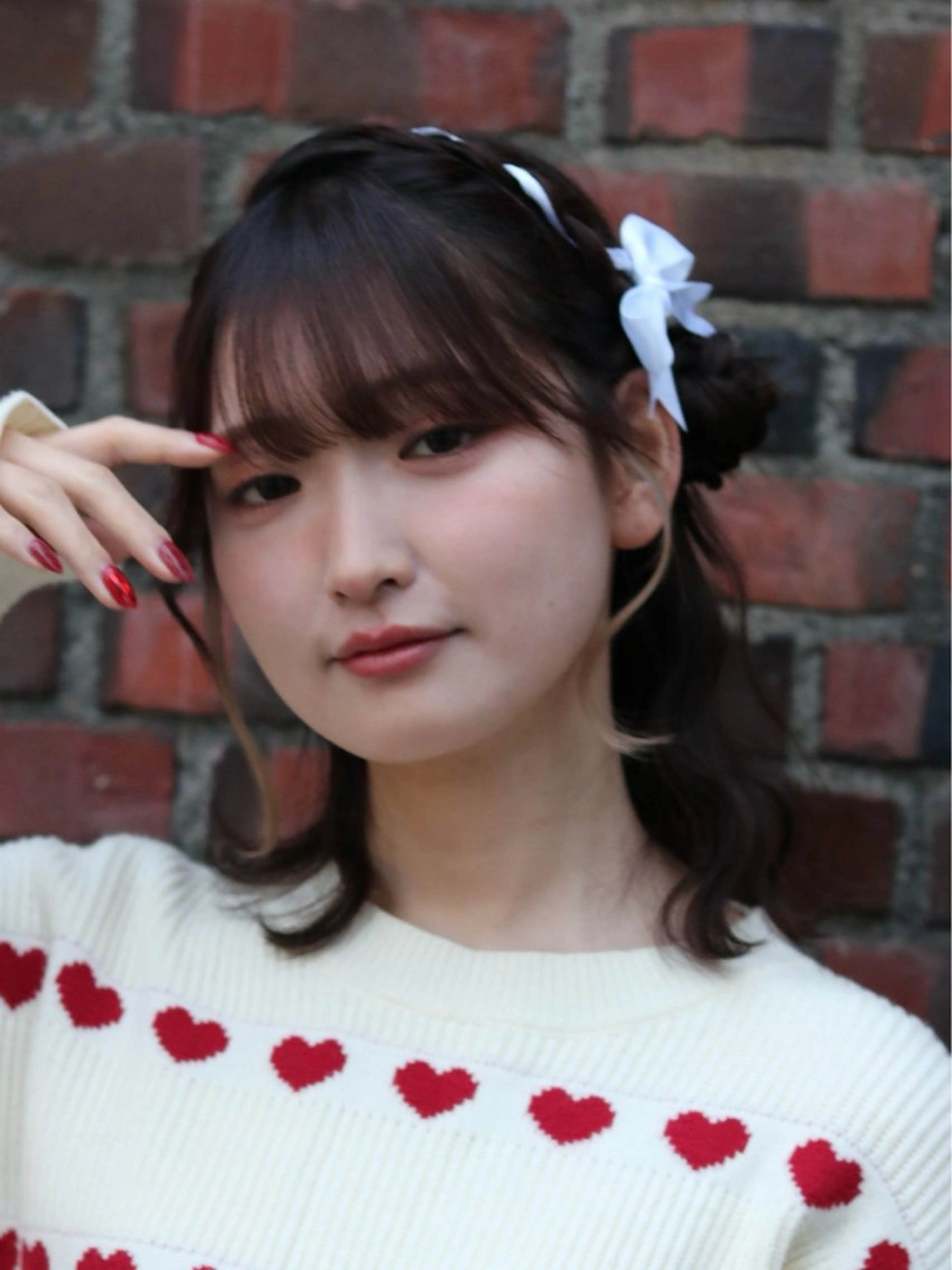 ミディアム ヘアアレンジ ヘアセット mana/メンズ/ ヘアセット/ブリーチのヘアスタイル