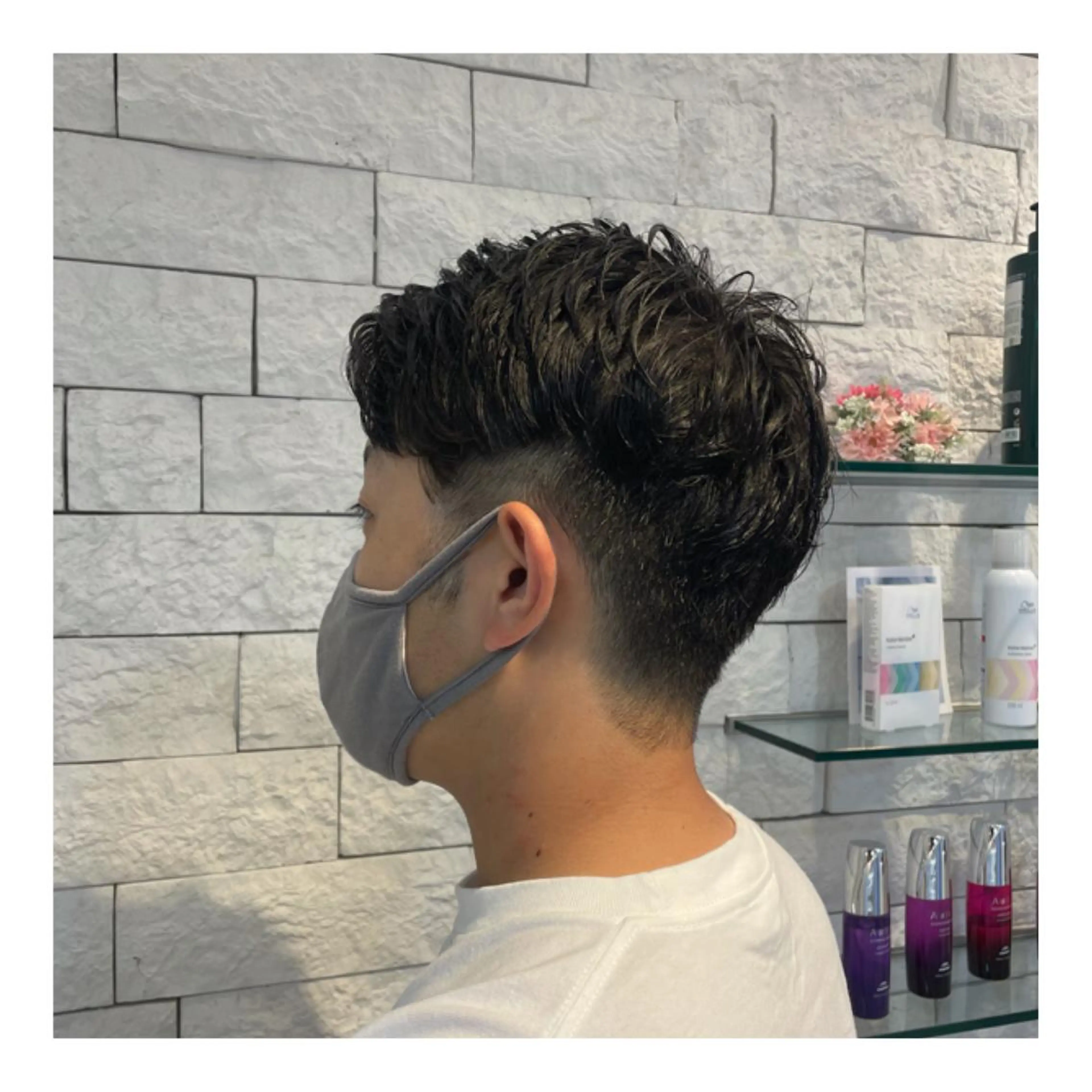 メンズ BiBi 藪 菜月のヘアスタイル