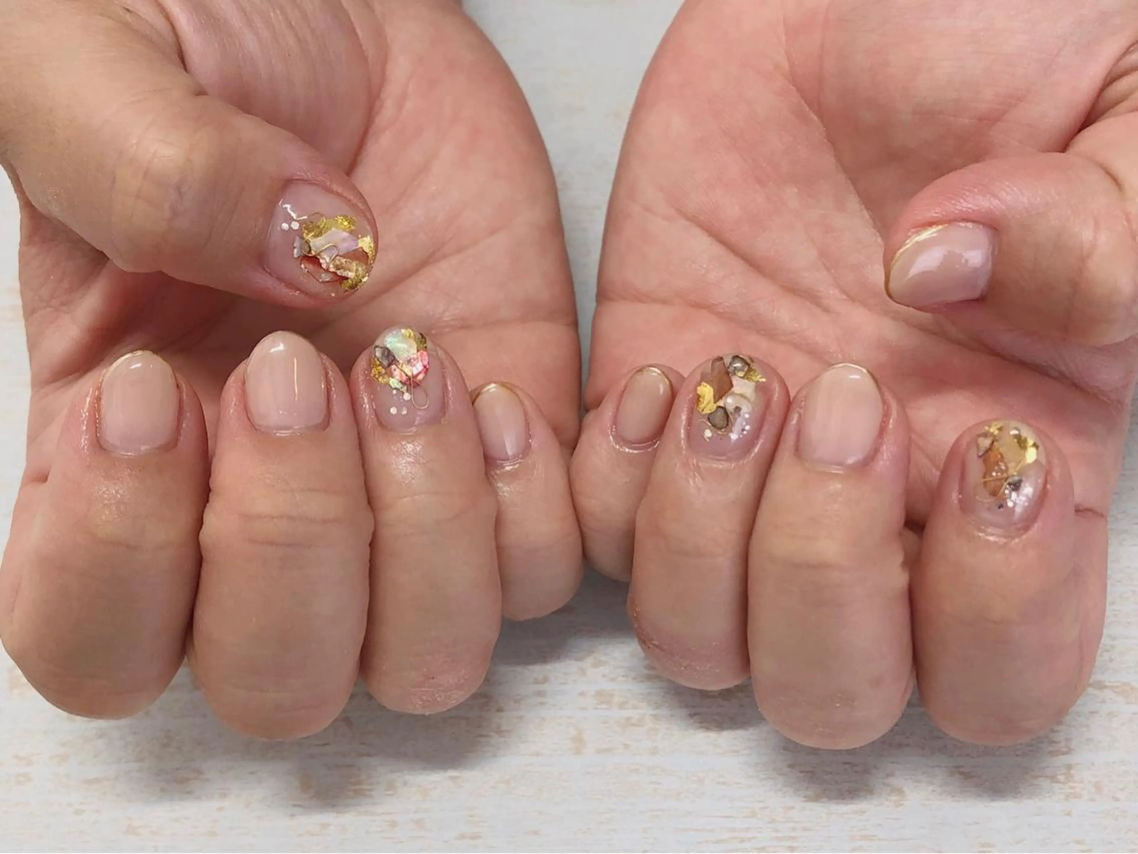 ネイル 𖡼 yumenoのネイルデザイン