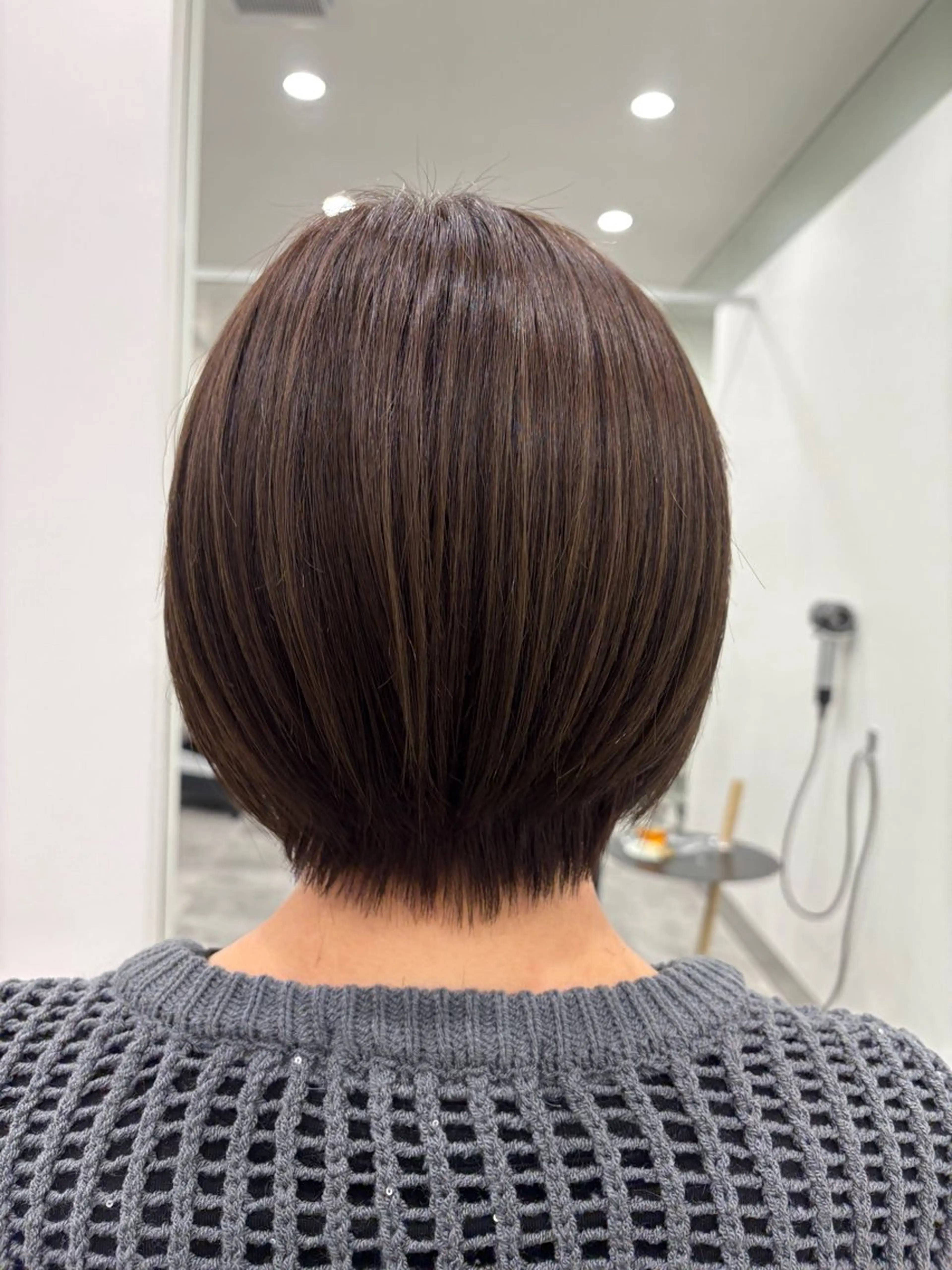 ショート カラー ブリーチ ケアブリーチ ボブ 韓国風ヘア レイヤーカット 💝似合わせカット& カラーＵｒｕｎａ💝のヘアスタイル