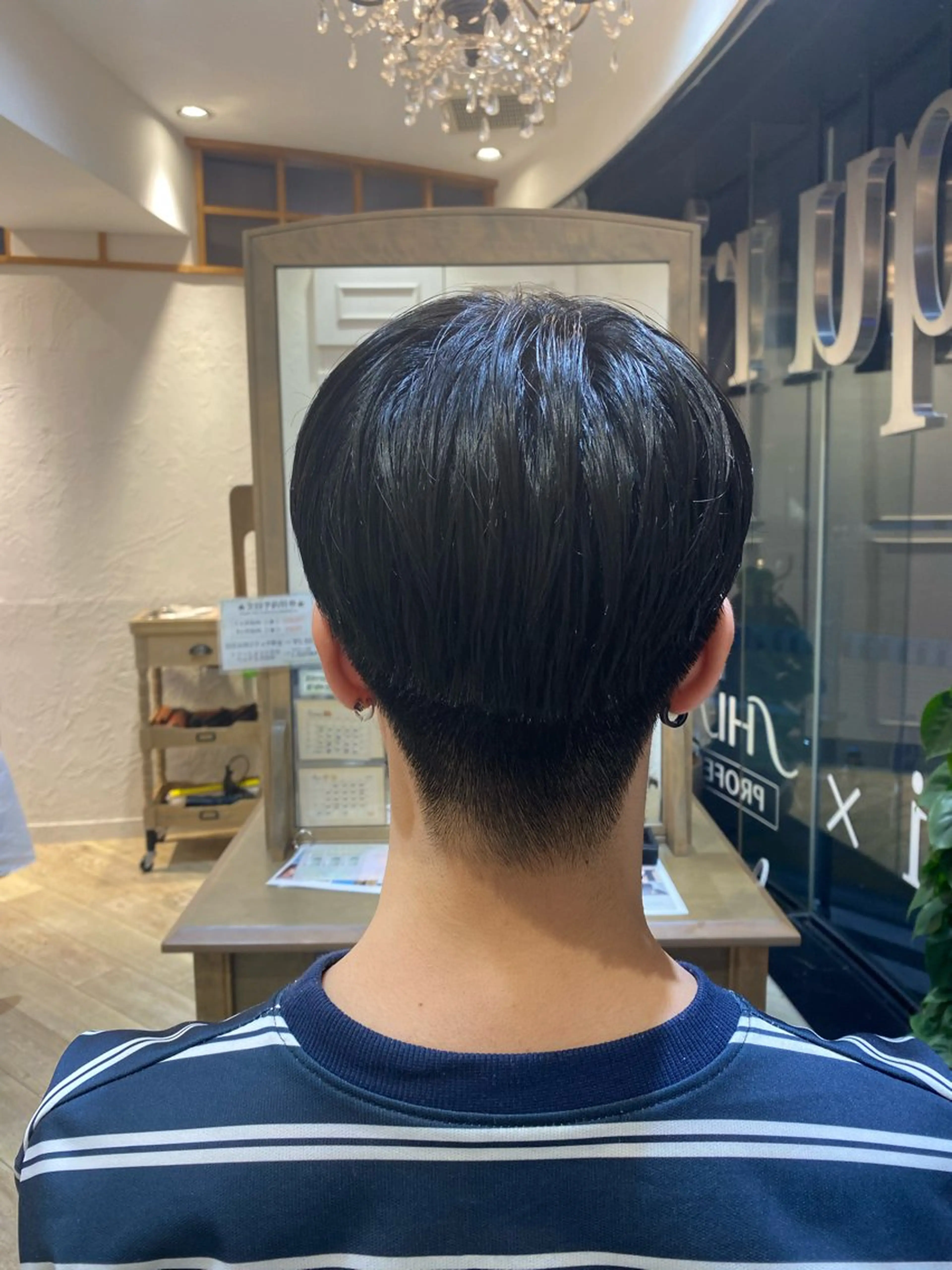 ショート メンズ マッシュ 刈り上げ メンズカット-麻布十 番/NANAMIのヘアスタイル