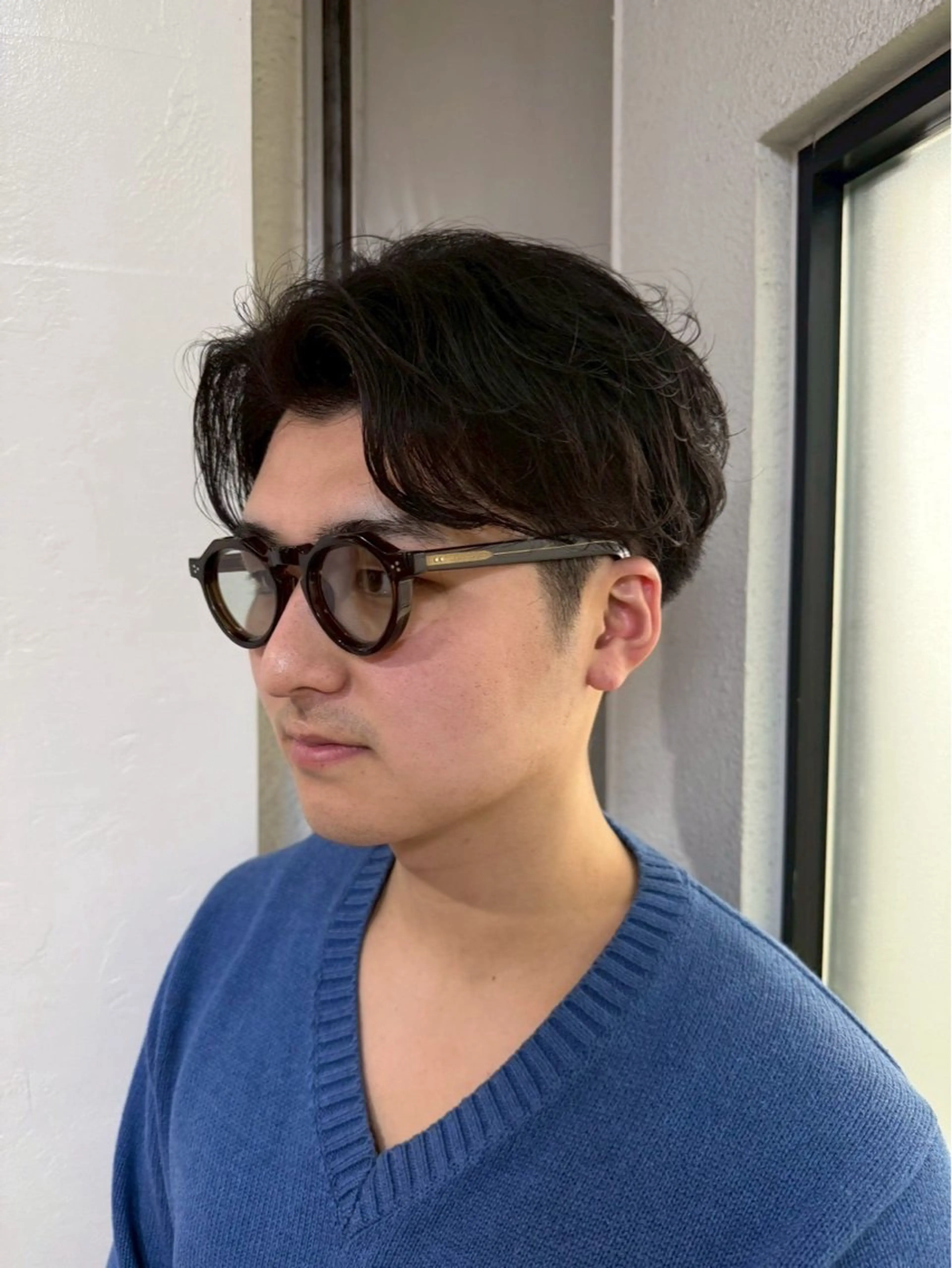 パーマ メンズ メンズデザイナー/ 尾上数馬/桂駅前1分のヘアスタイル