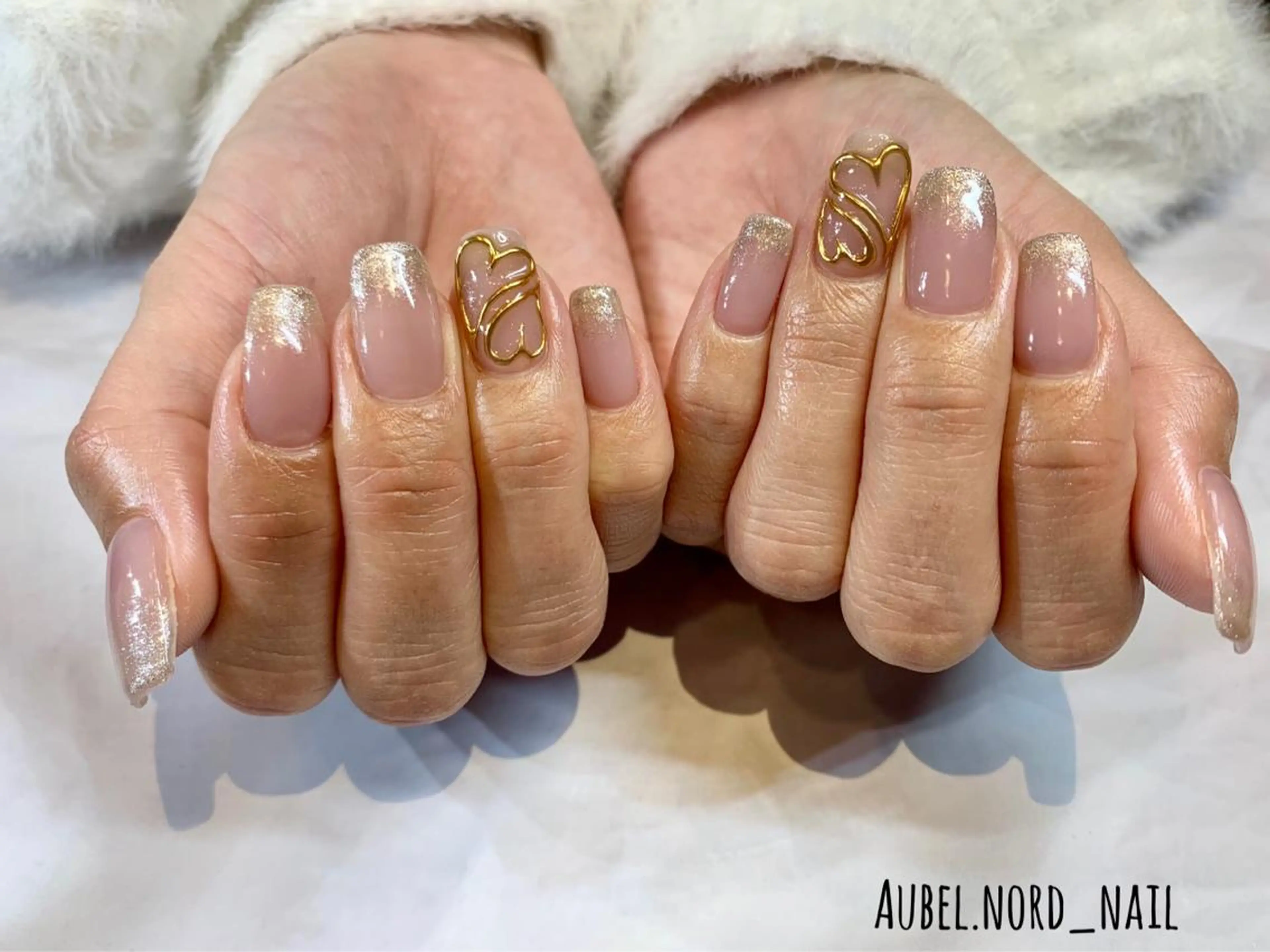 ネイル グラデーション マグネットネイル Aubel.nord_nail所属・Aubel.nord オーベルノールのネイルデザイン