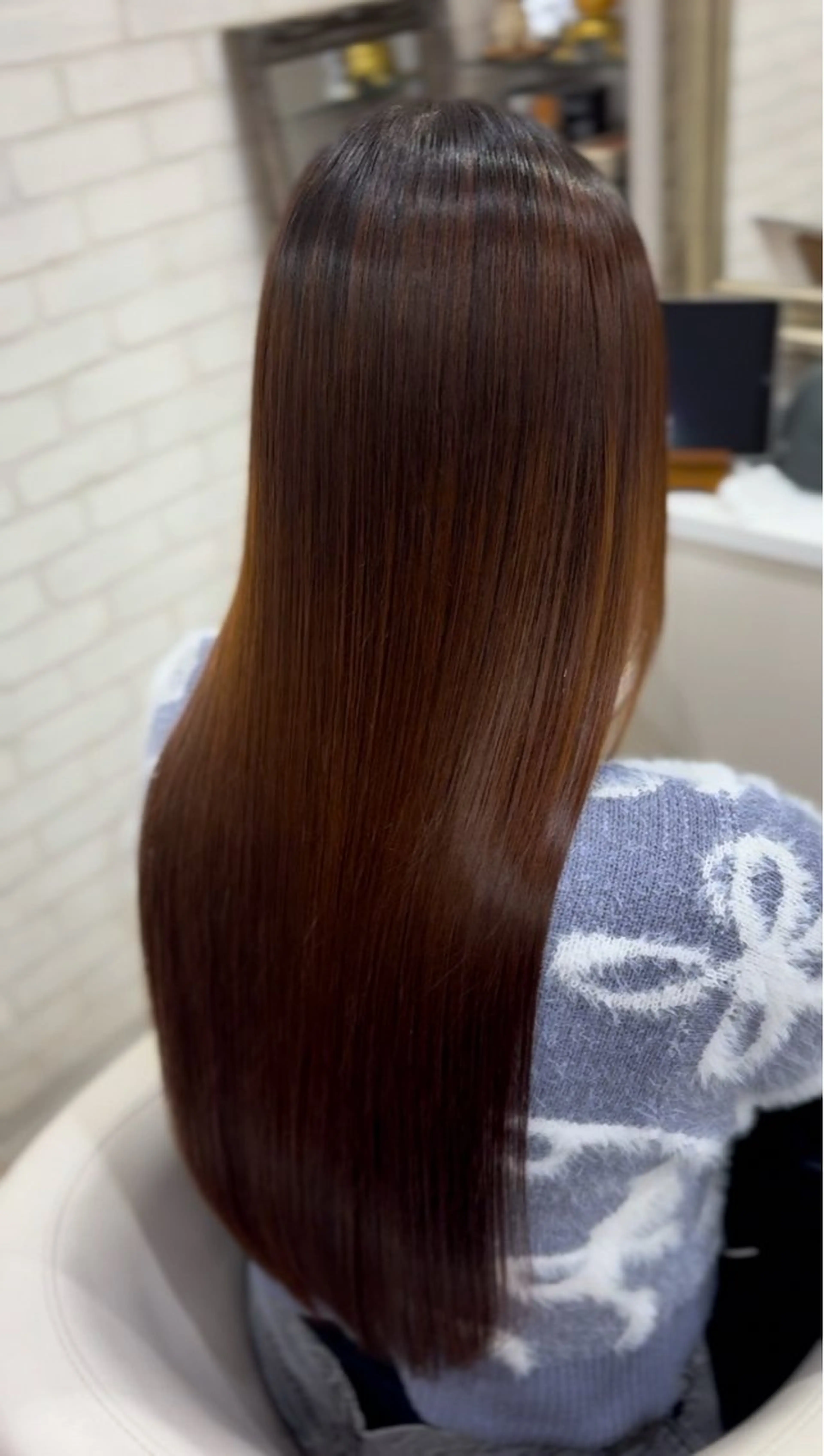 ロング 髪質改善 縮毛矯正 【TAKAYA】🌸 縮毛矯正専門店のヘアスタイル