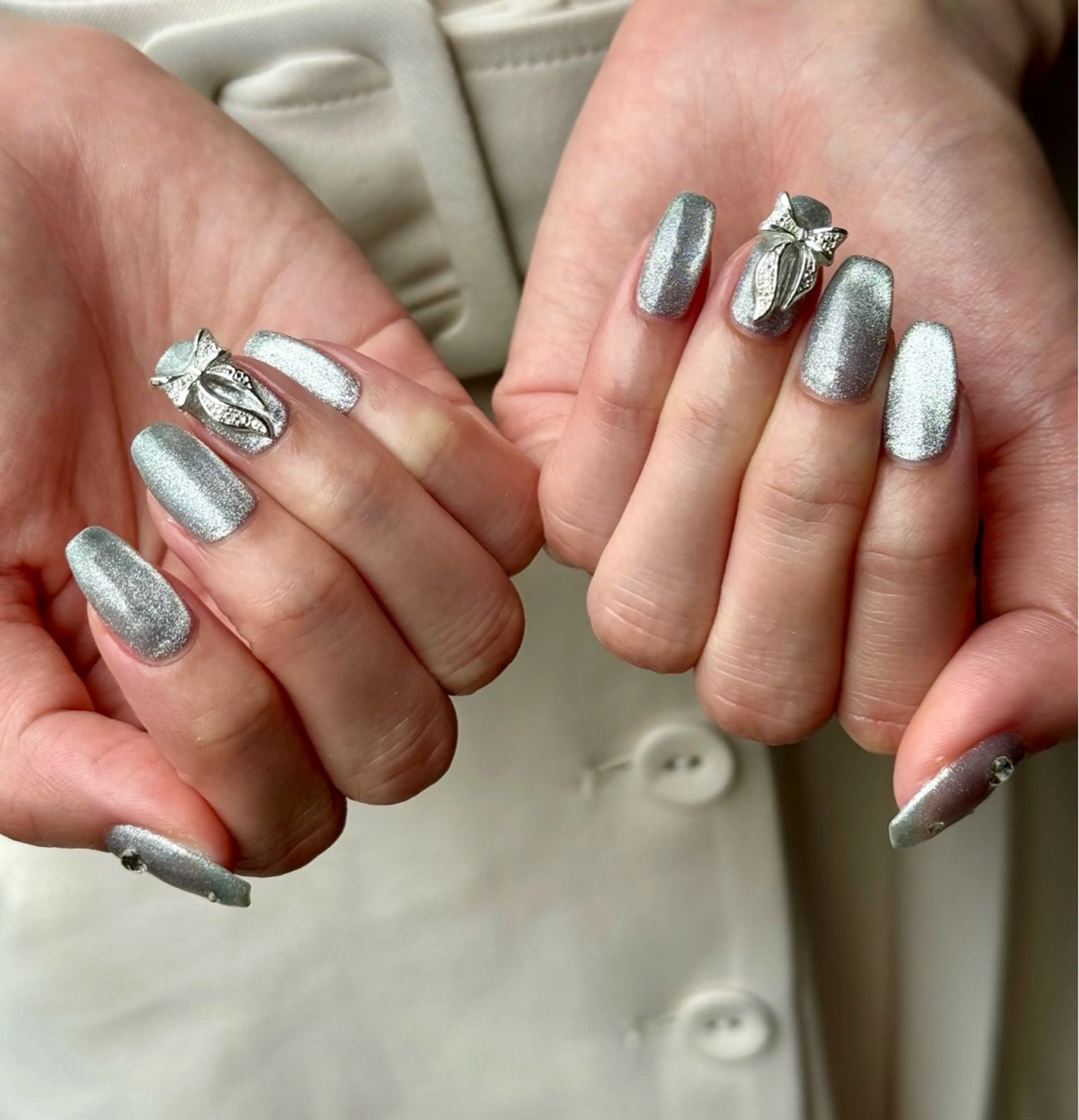 ネイル マグネットネイル ハンドネイル Blé nailのネイルデザイン