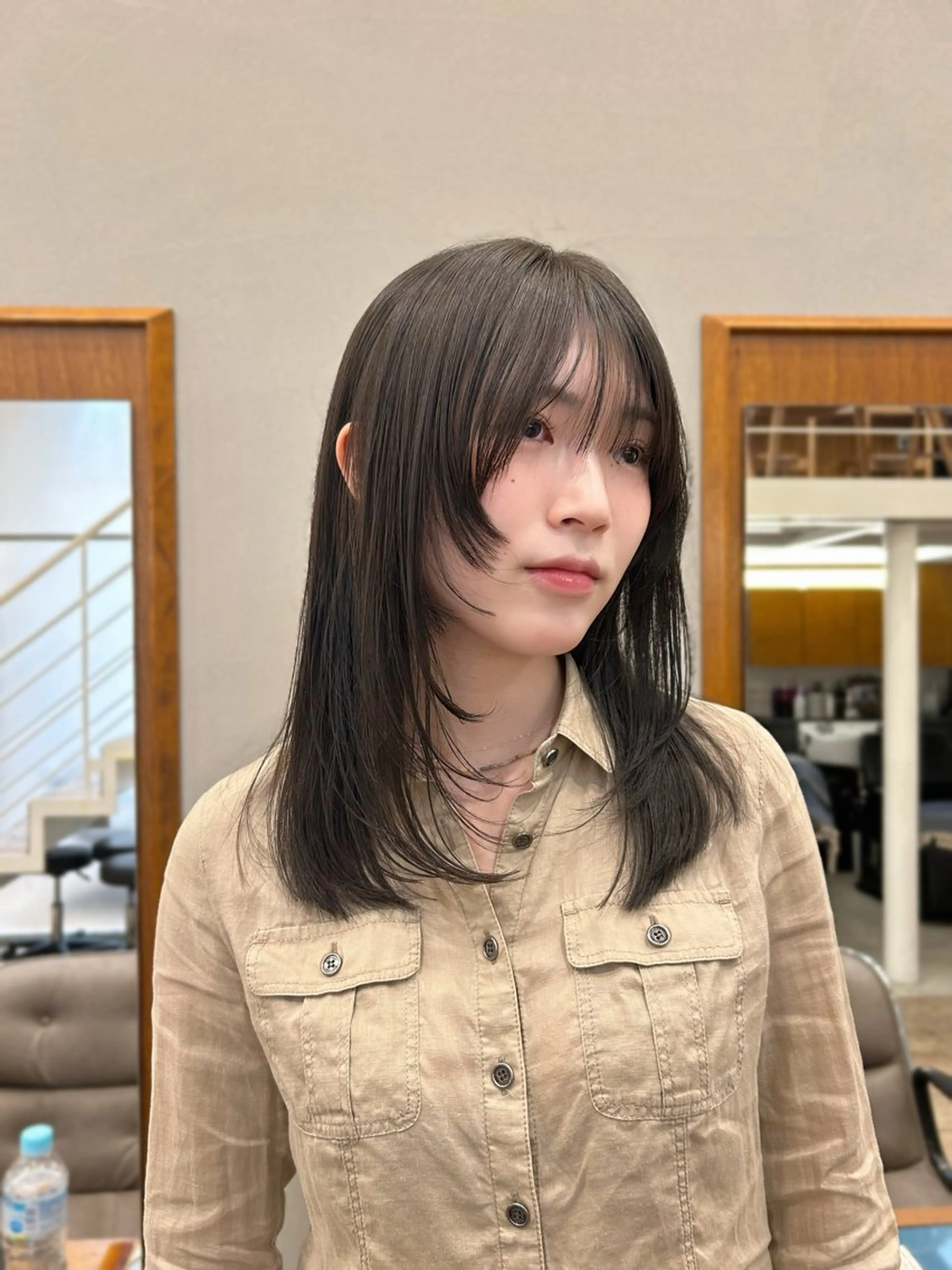 セミロング カラー カット ヘアカラー tete nico所属・似合わせ/ヘアカラー nanami🌸のヘアスタイル