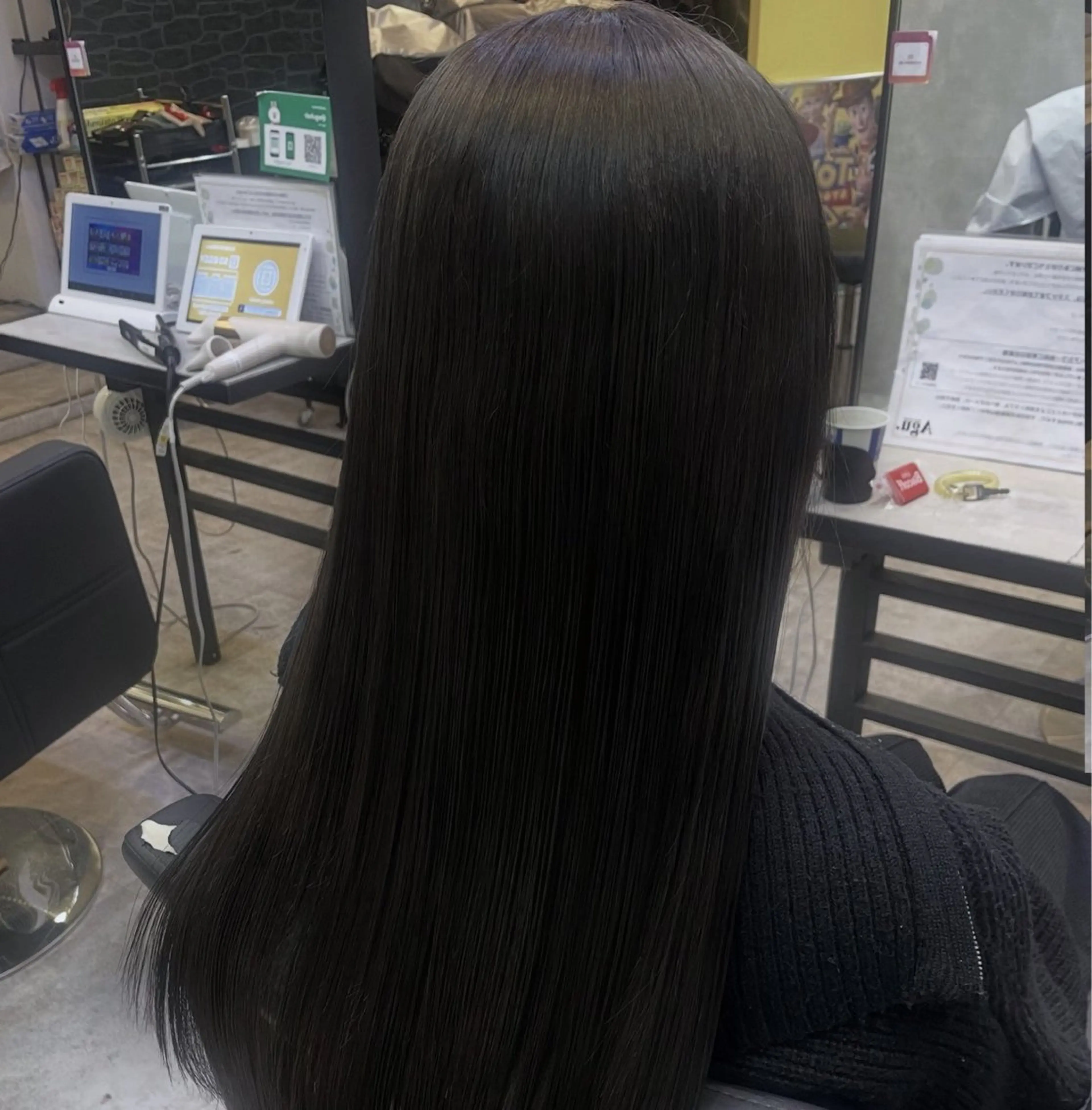 ロング カラー ロング 縮毛矯正 bright🐺渡邉 和弘🐺のヘアスタイル