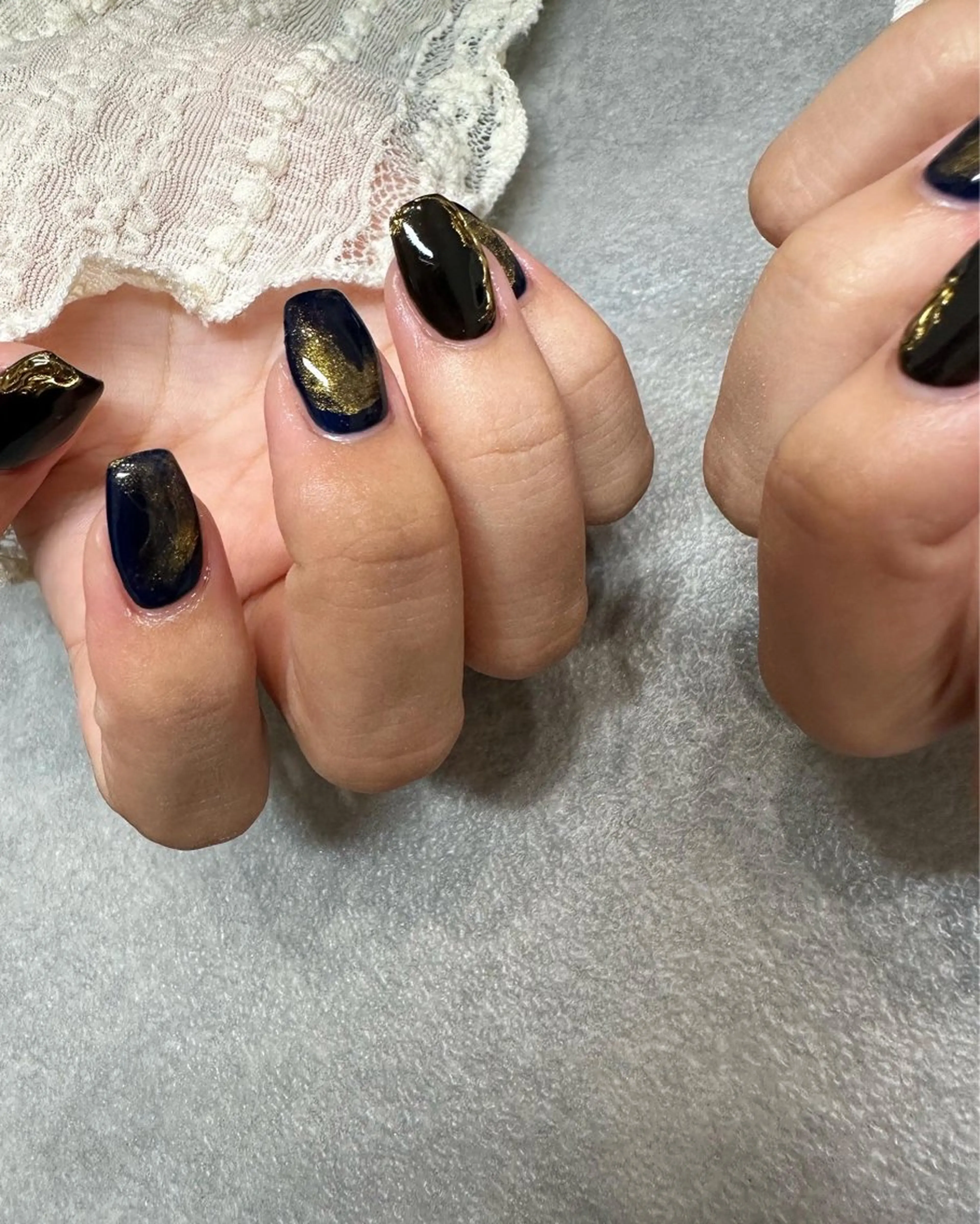 ネイル ハンドネイル フットネイル kiii.__ ✴︎*のネイルデザイン