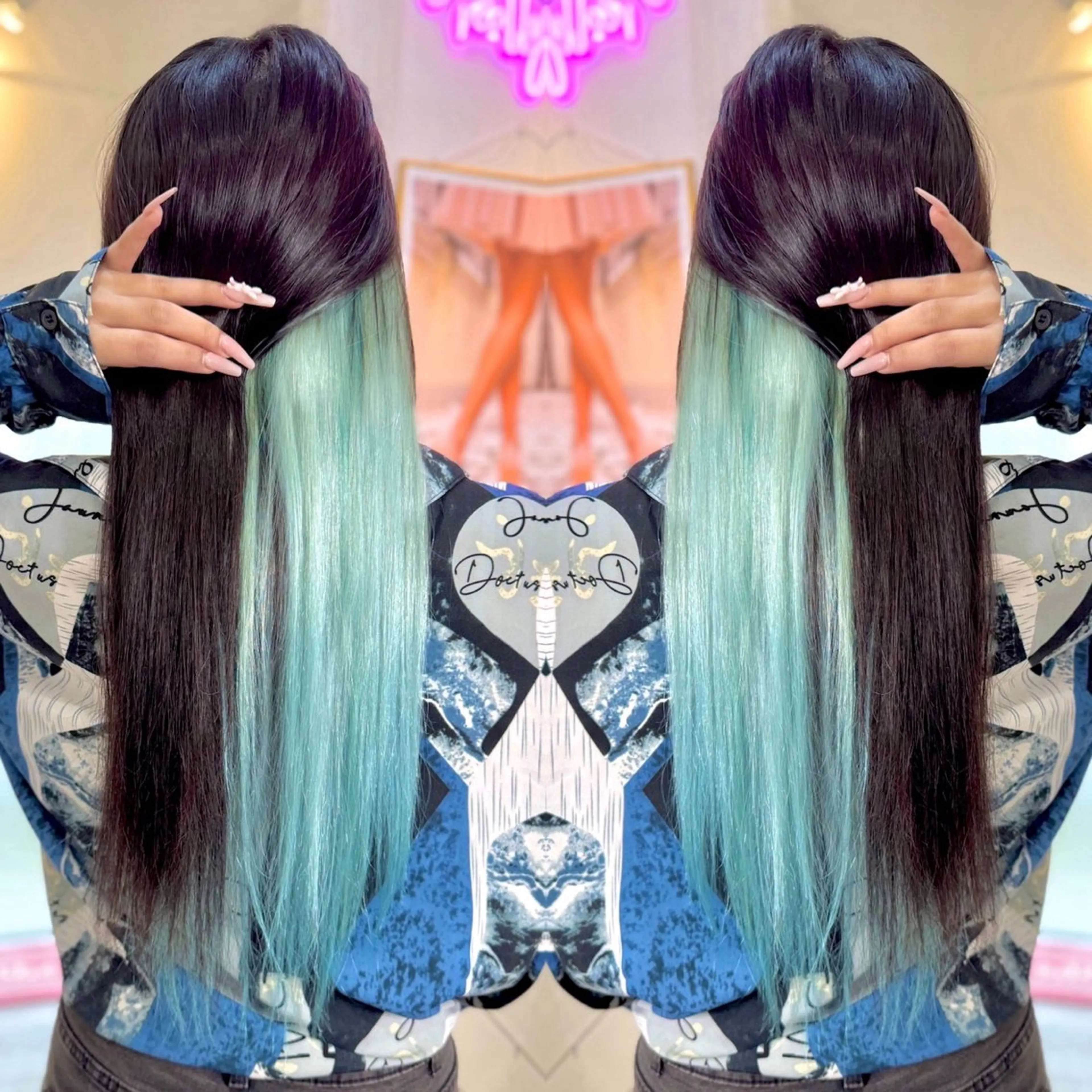 ロング Shelltie Fiel(シェルティフィエル)錦糸町所属・シールエクステ 🦋‪錦糸町YUKAのヘアスタイル