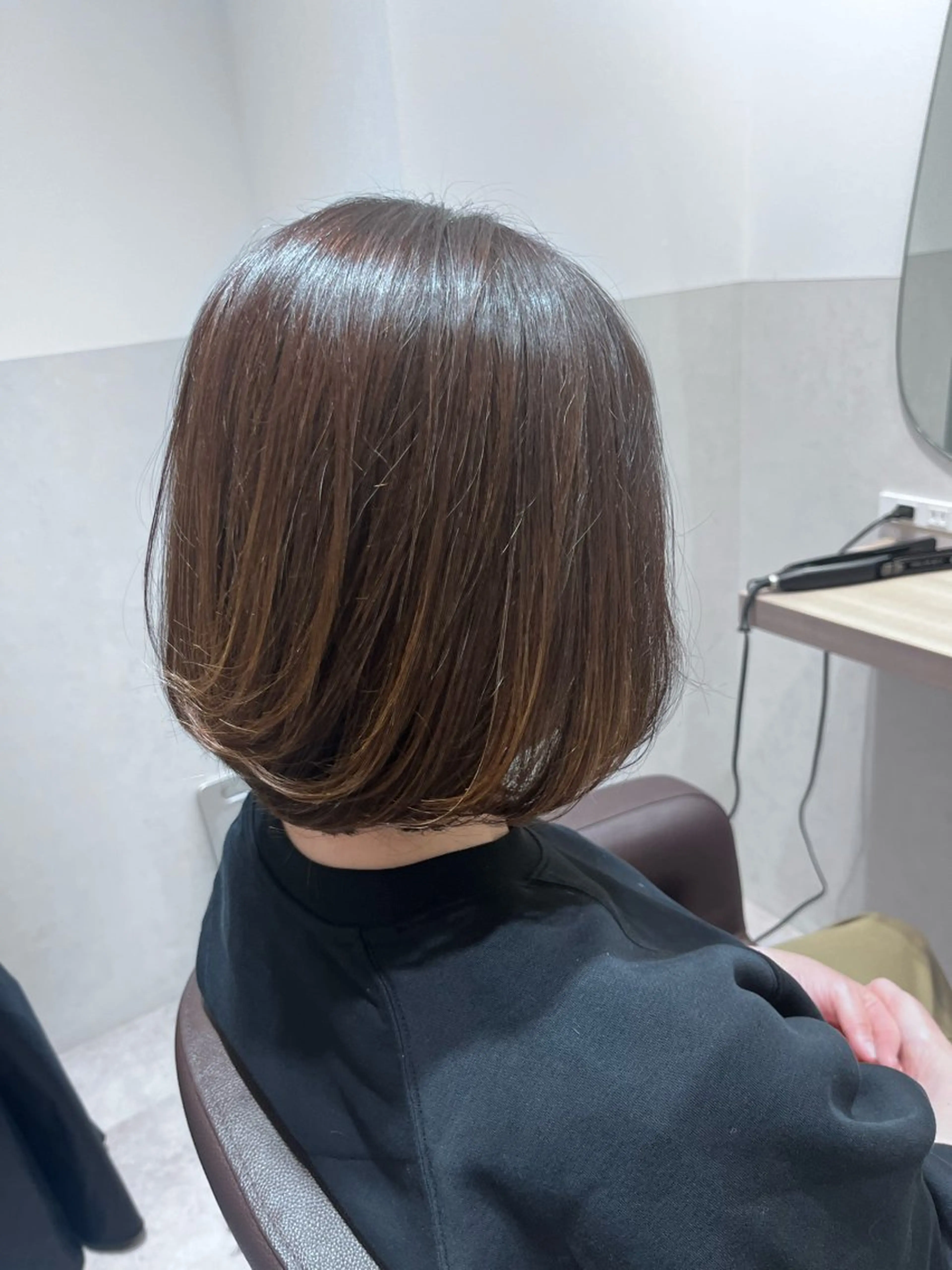 ショート カラー ボブ カット ヘアカラー トリートメント 🍀ナガヤマ ヒデアキ🍀のヘアスタイル