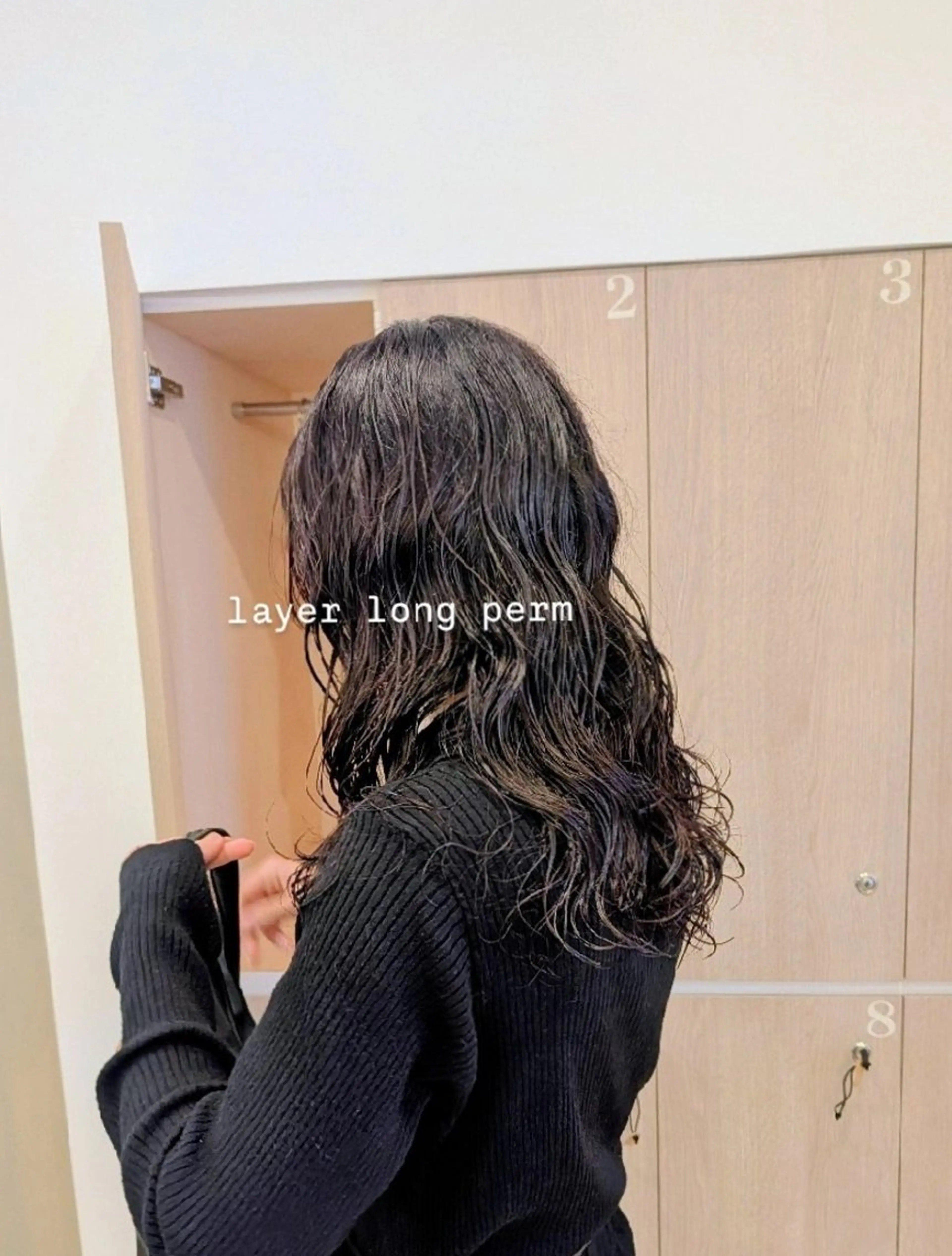 パーマ ロング レイヤーカット ロング カット パーマ ルプラボウ　小野寺 菜穂/豊橋/パーマのヘアスタイル