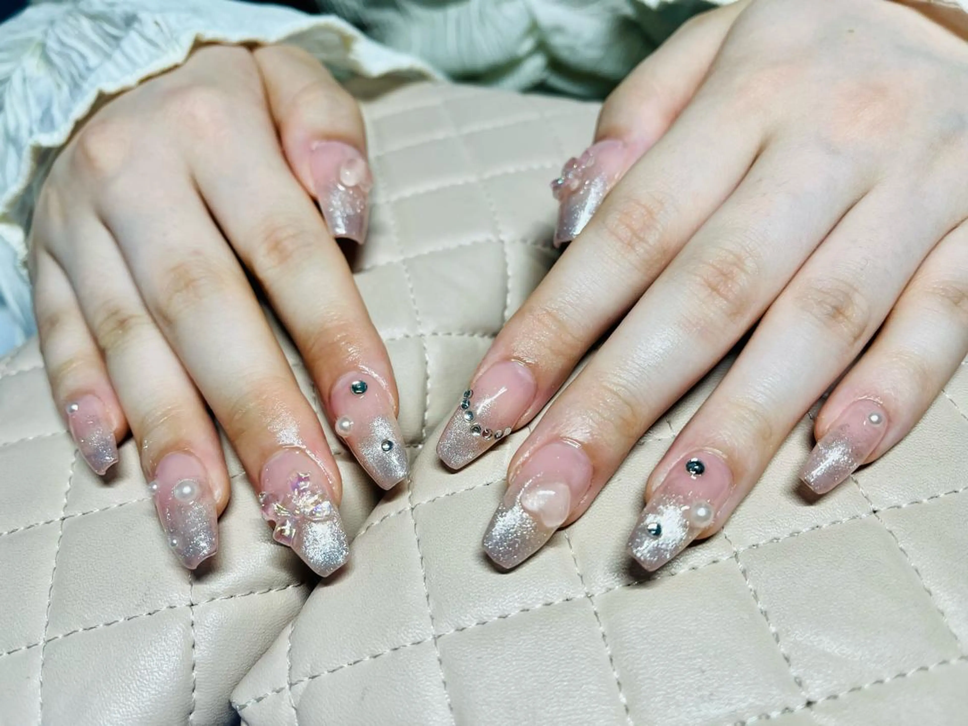 ネイル ハンドネイル goldgleams ちなのネイルデザイン