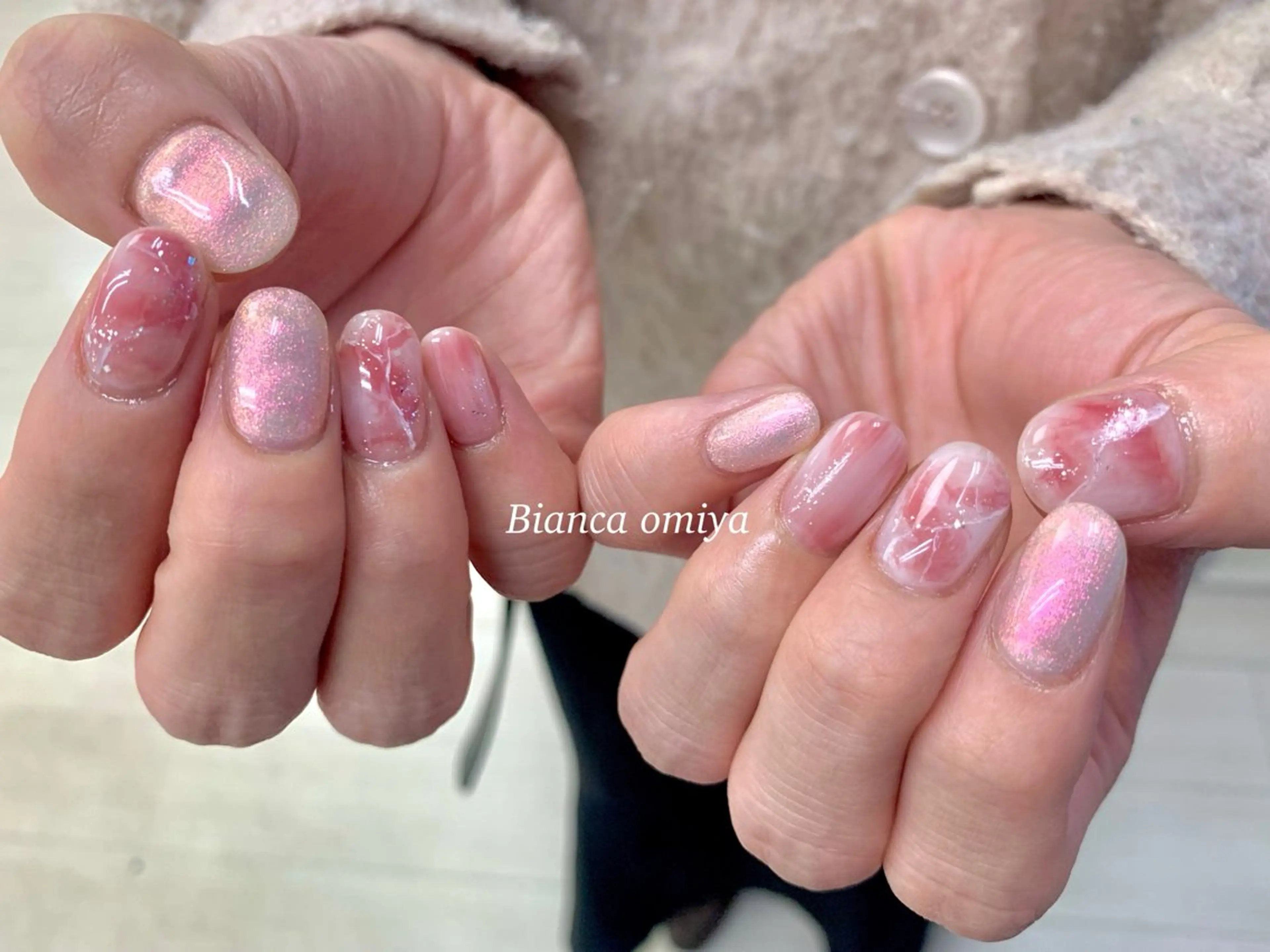 ネイル Bianca大宮 katoᕱ⑅ᕱ゙のネイルデザイン
