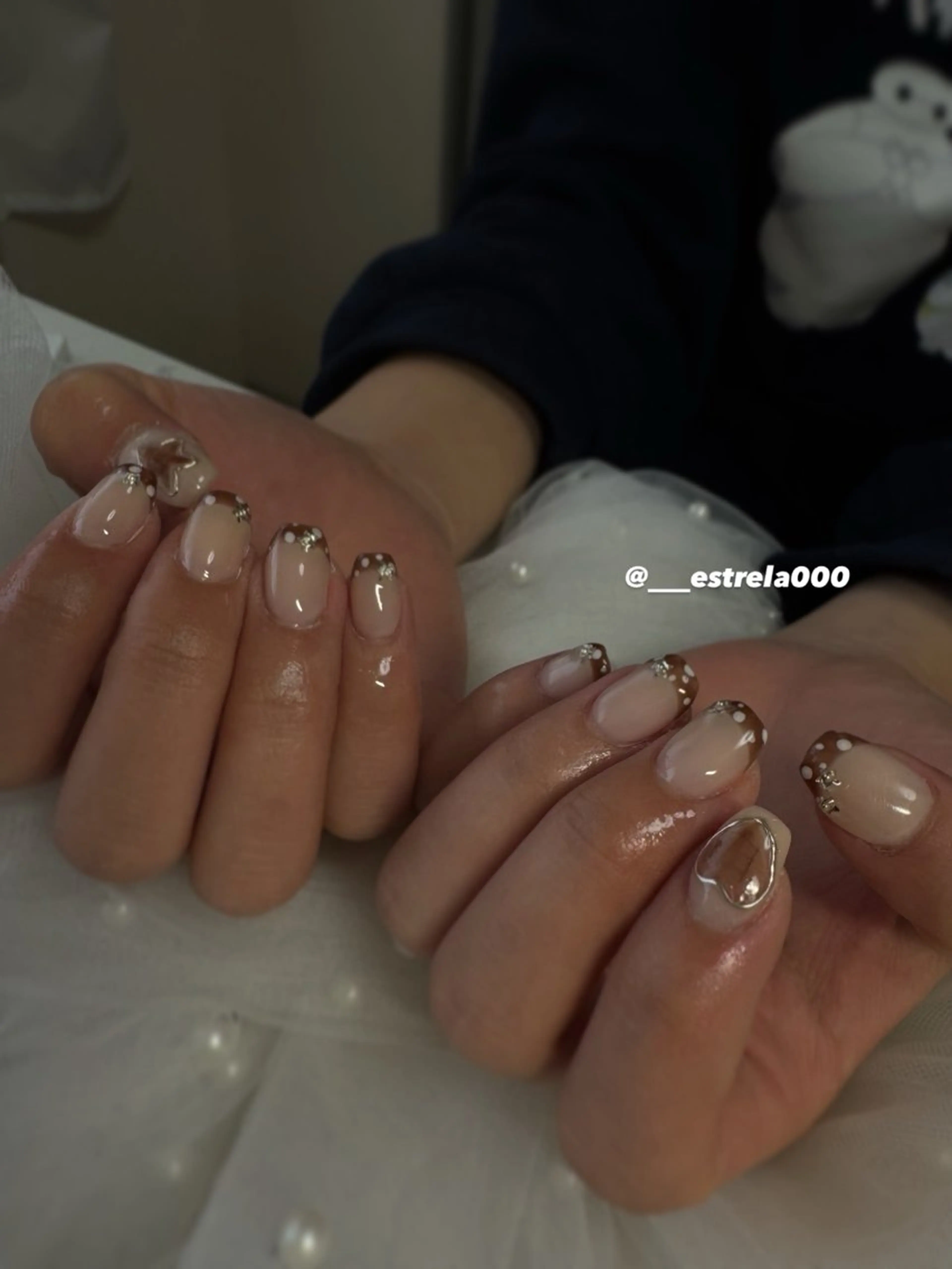 ネイル ハンドネイル estrela 🍑のネイルデザイン