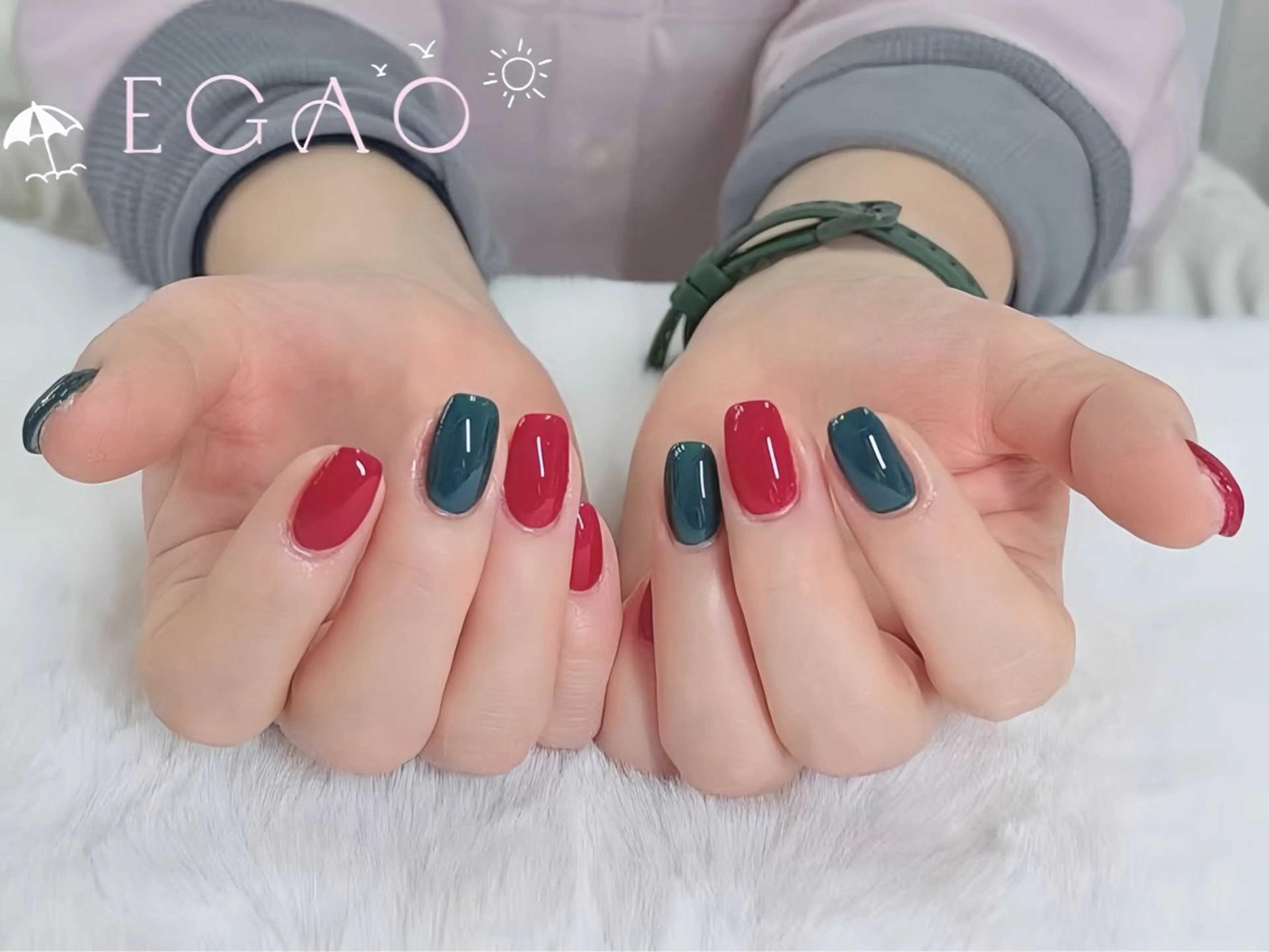 ネイル アートネイル フットネイル フレンチネイル ジェルネイル グラデーション ハンドネイル Egao Nail Salonのネイルデザイン