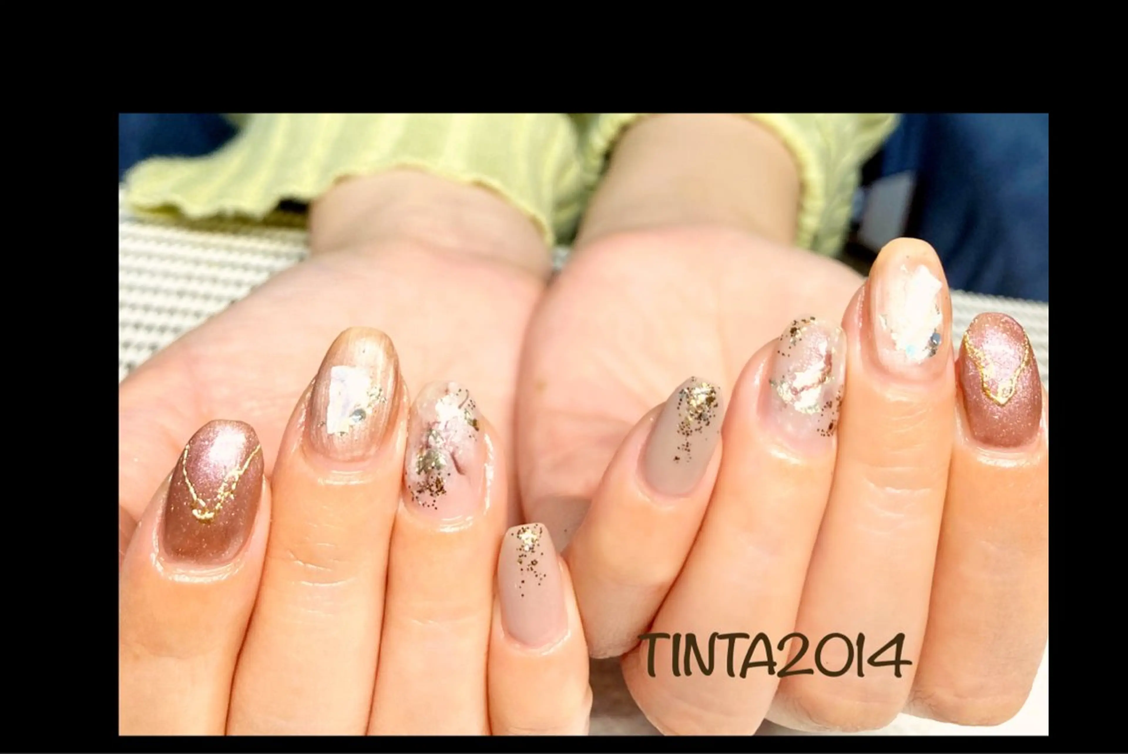 ネイル ニュアンスネイル ハンドネイル ネイルサロン ティンタ所属・馬場 典子のネイルデザイン