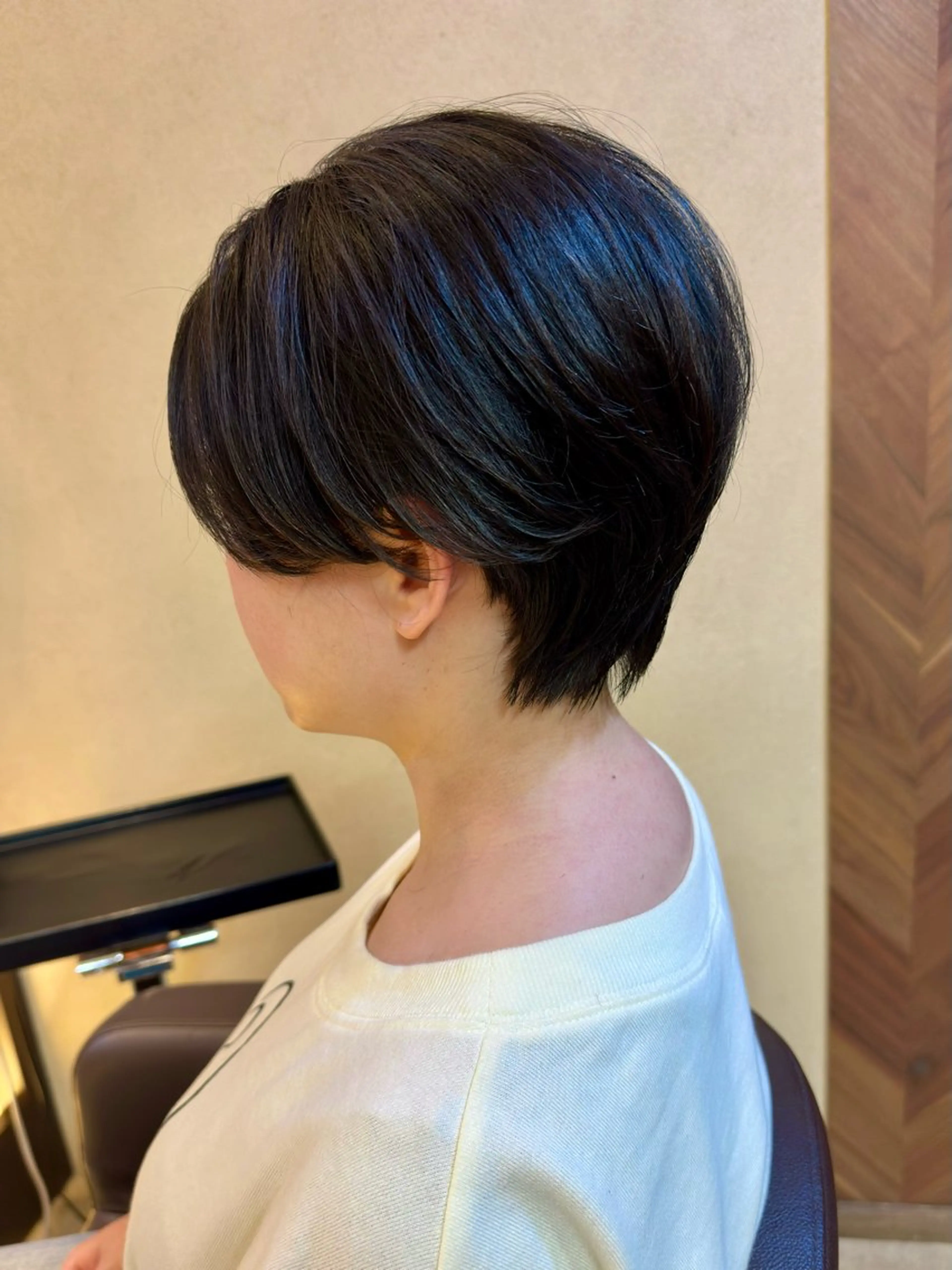 ショート ハンサムショート ショートヘア カット トリートメント ヘッドスパ レイヤーボブ/ 髪質改善/佐々木駿弥のヘアスタイル