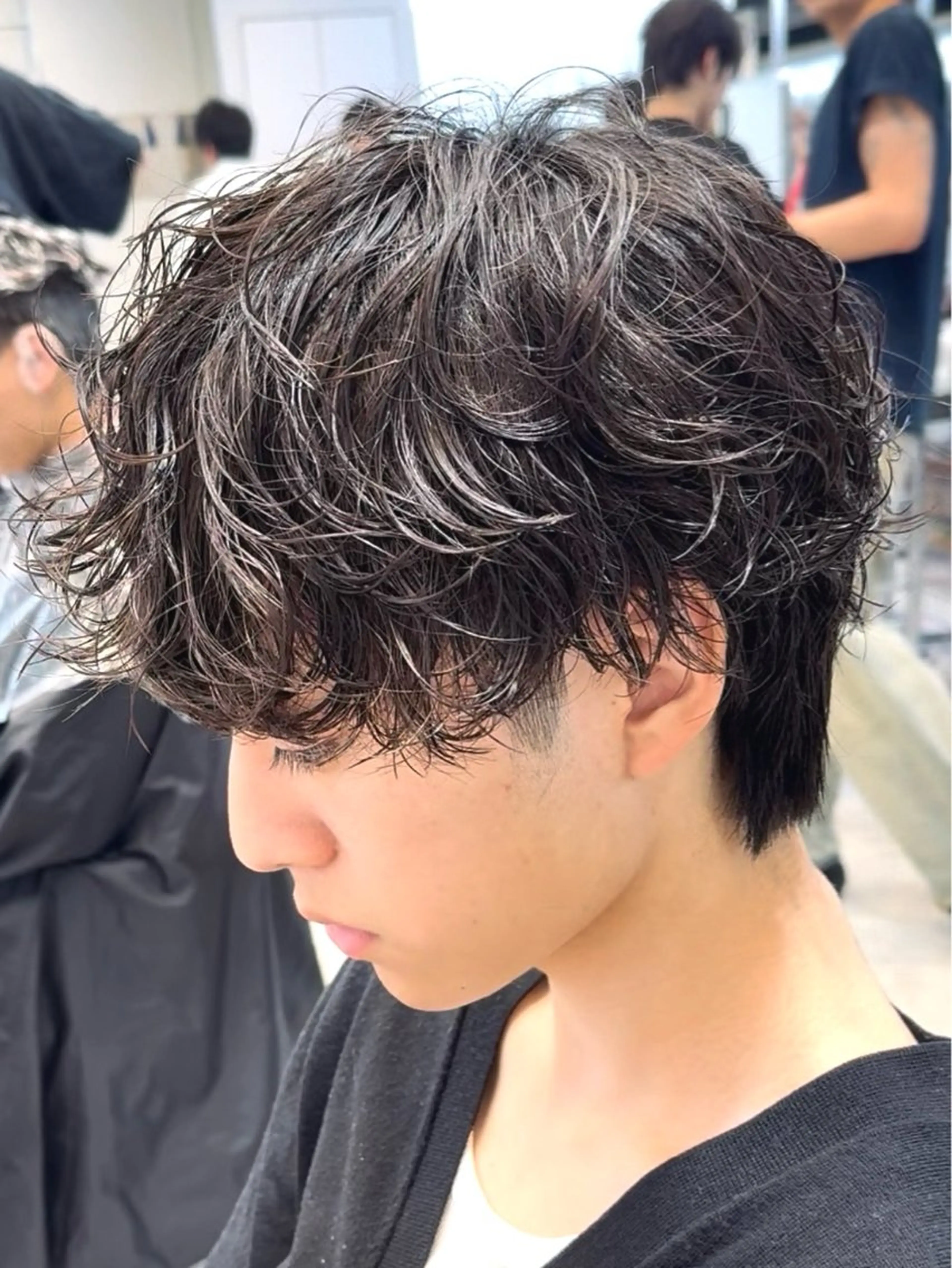 パーマ メンズ ゆきえ🤍 fifth/パーマ‪のヘアスタイル