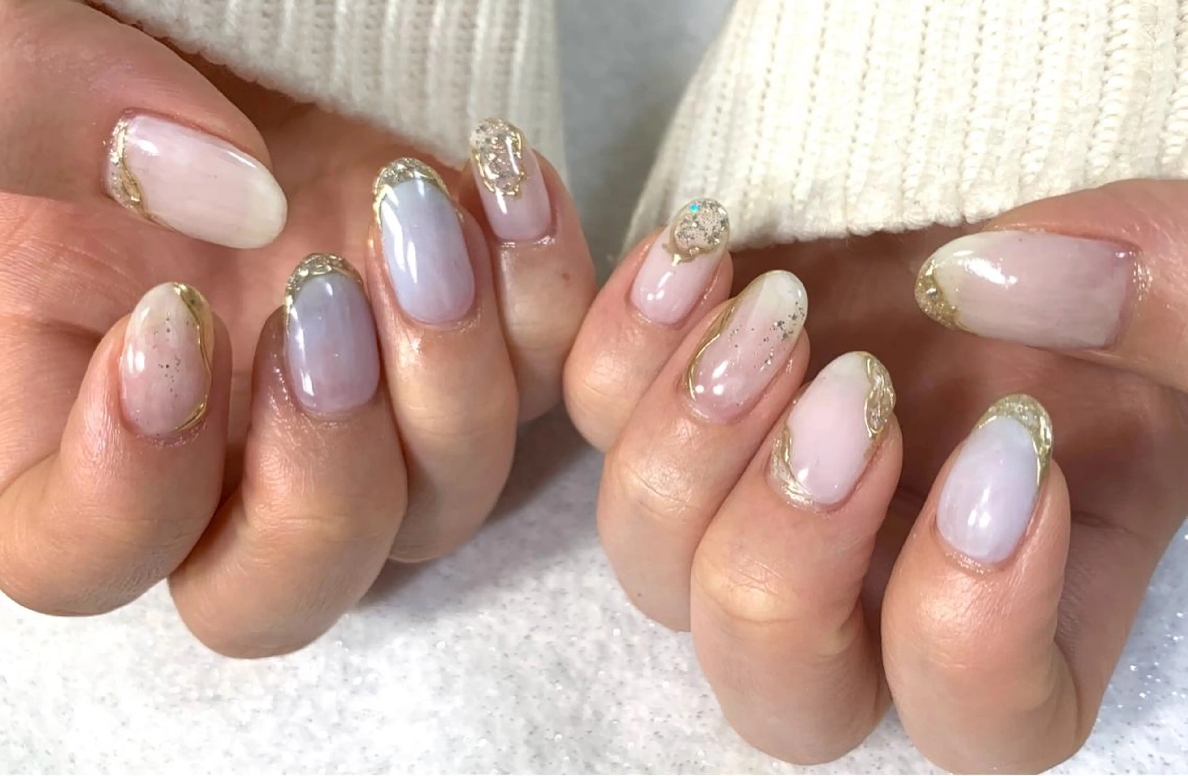 ネイル ハンドネイル 手塚 里奈のネイルデザイン