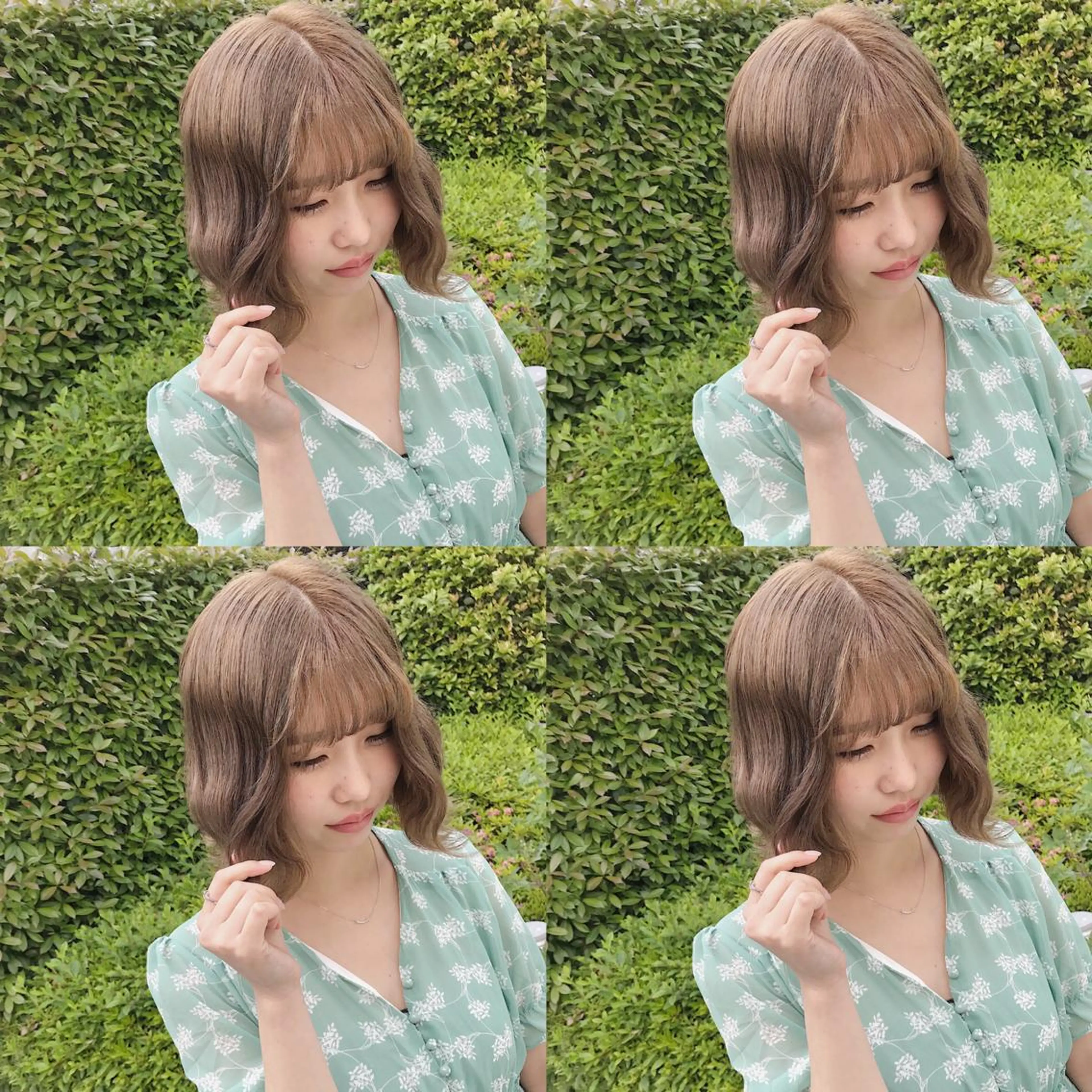 ミディアム カラー ヘアアレンジ カット ヘアカラー トリートメント ブリーチ/ヘアケア 🪞TAKUMA🪞のヘアスタイル