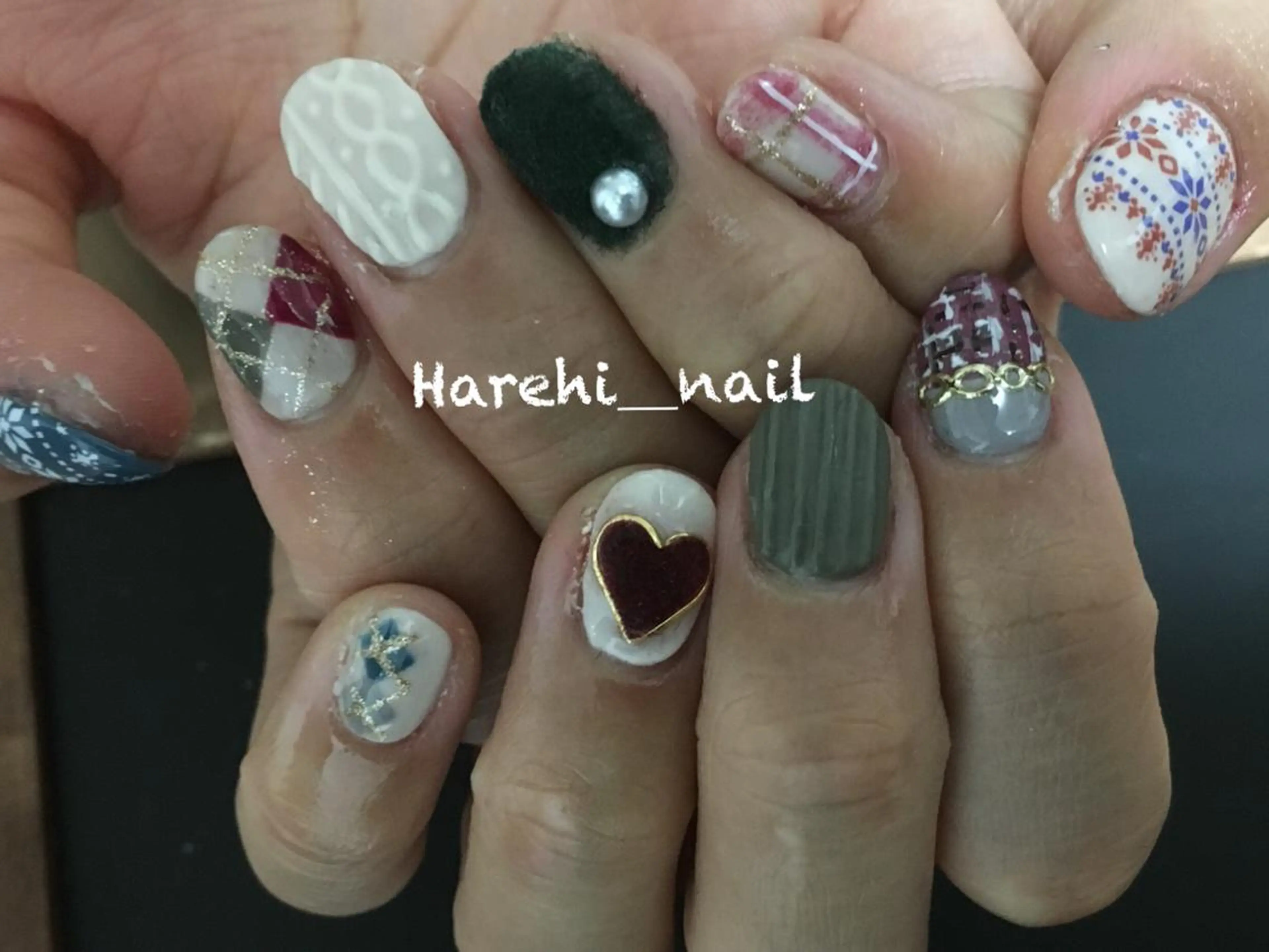 ネイル ハンドネイル Harehi_ nailのネイルデザイン