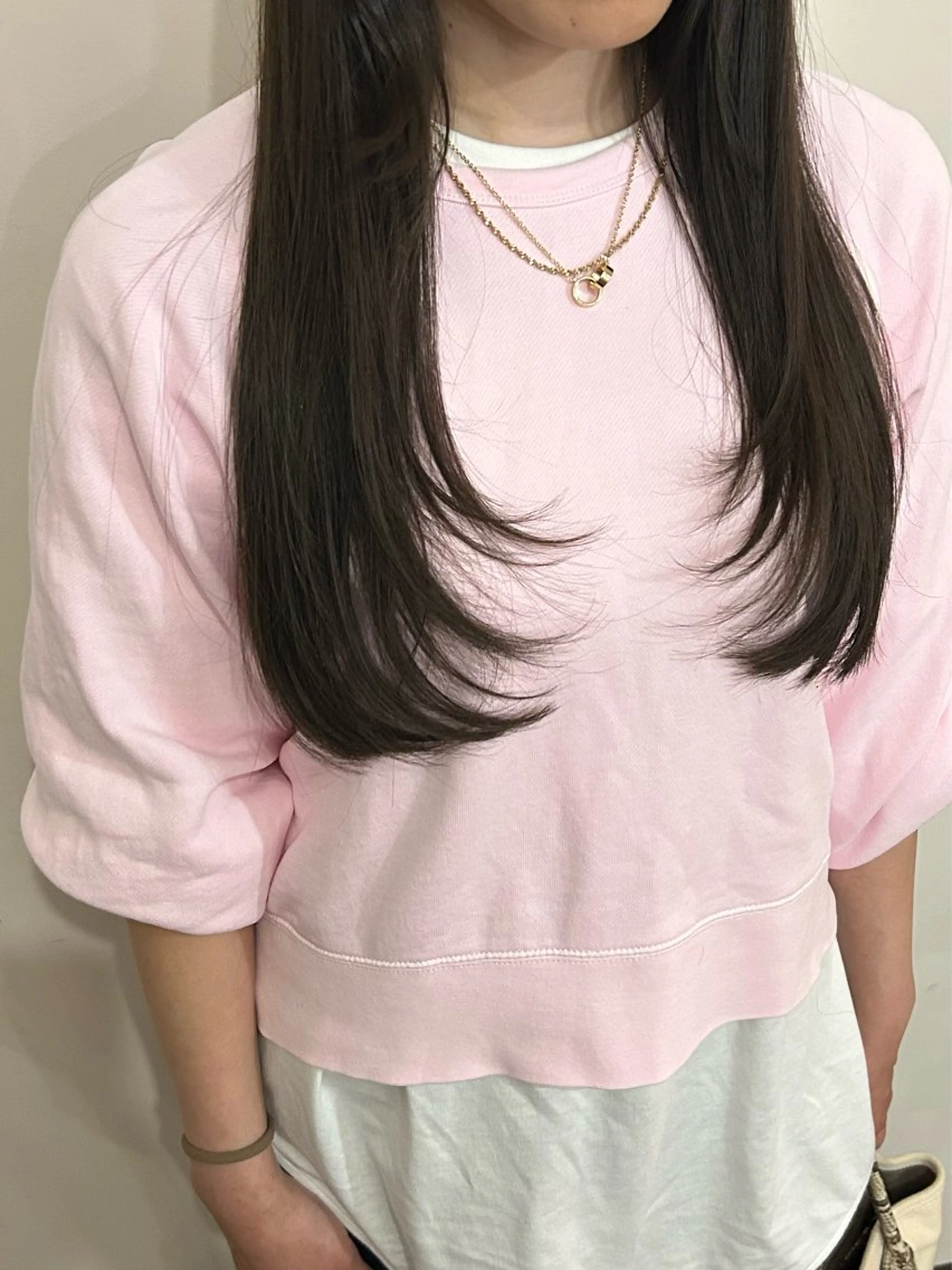 ロング レイヤーカット ローレイヤー さかい しいなのヘアスタイル