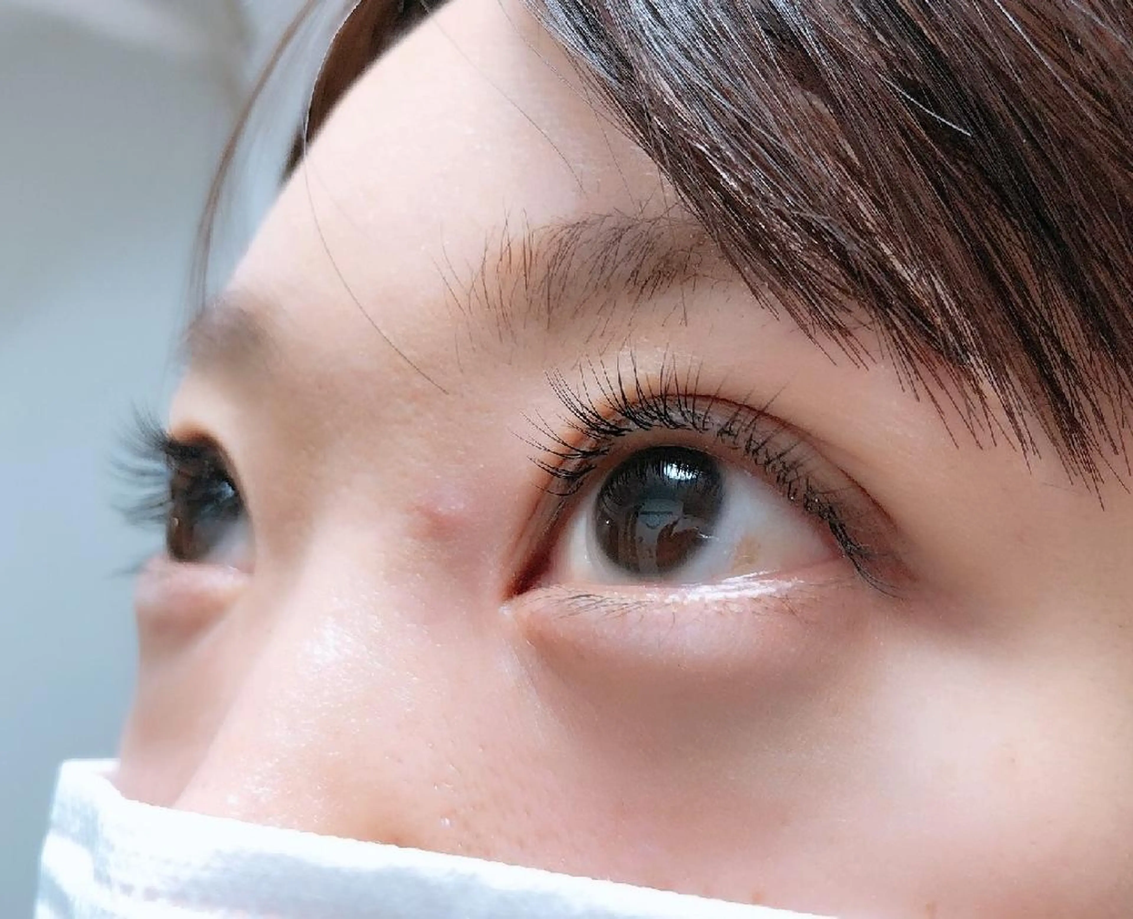 マツエク・マツパ 付け放題 フラットラッシュ ナチュラル まつげパーマ 一重×まつ毛パーマ 吉岡 ゆうなのマツエク・マツパデザイン