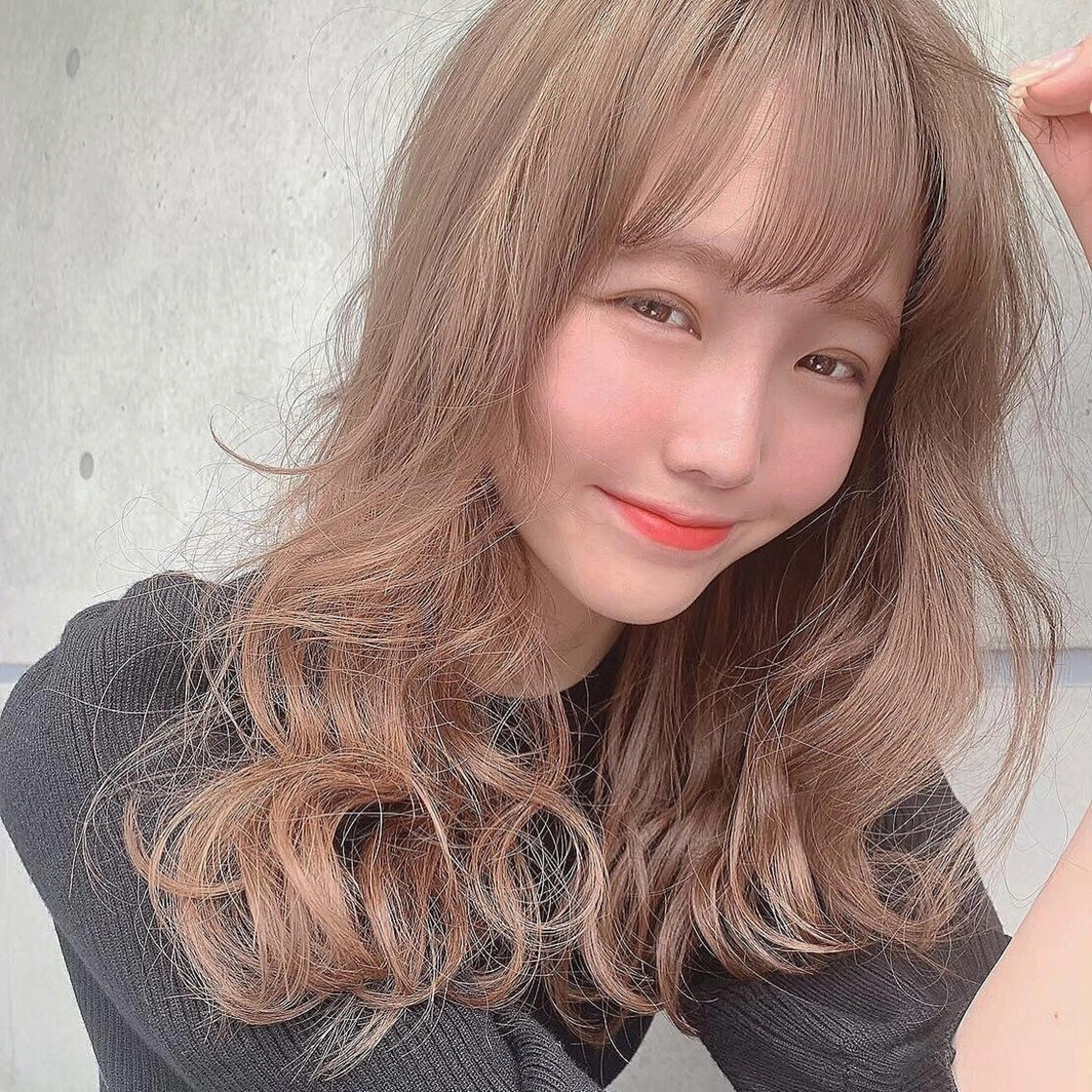 ミディアム カラー 💕上野美容師☁ ブリーチ💖サワのヘアスタイル