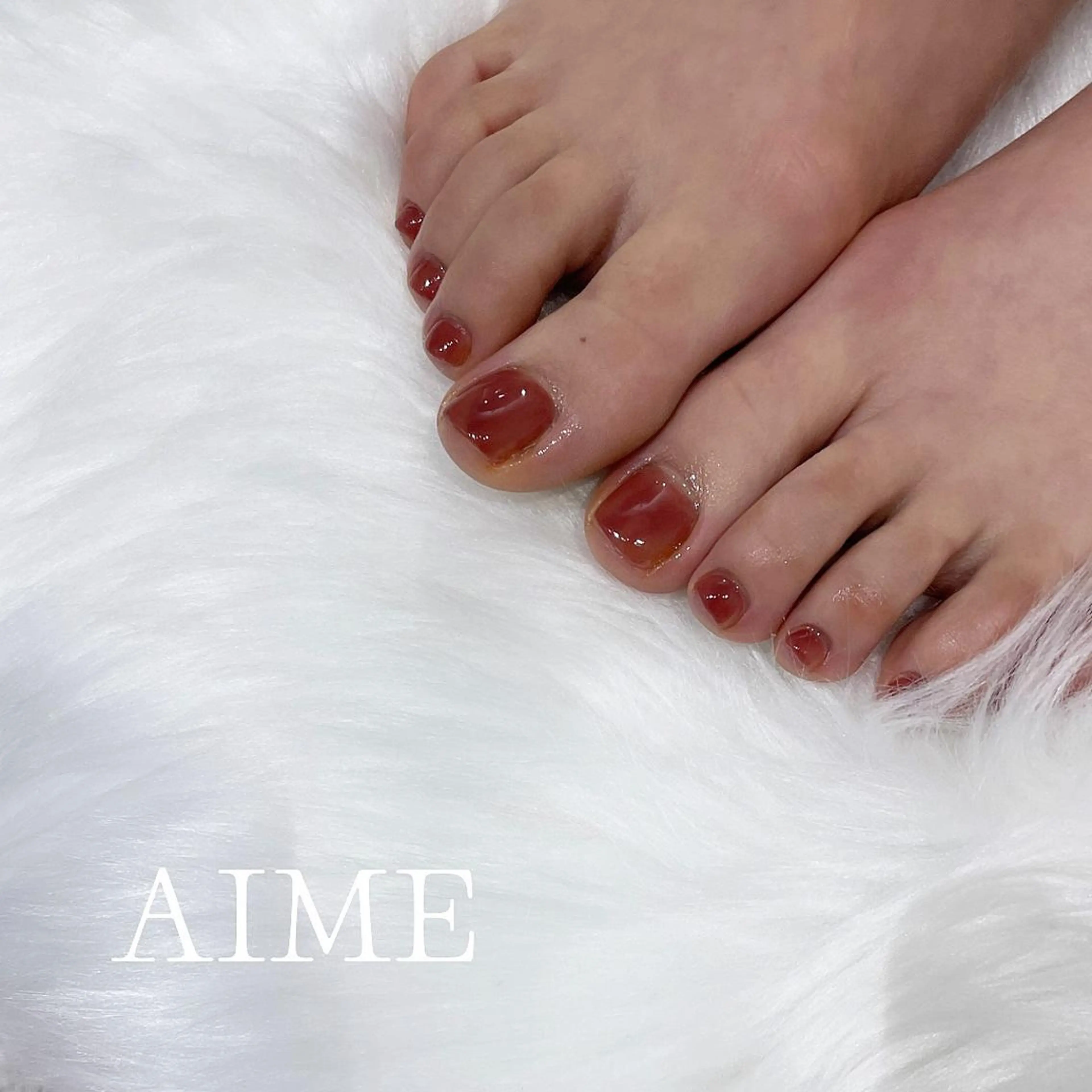 ネイル フットネイル AIME （momo）のネイルデザイン