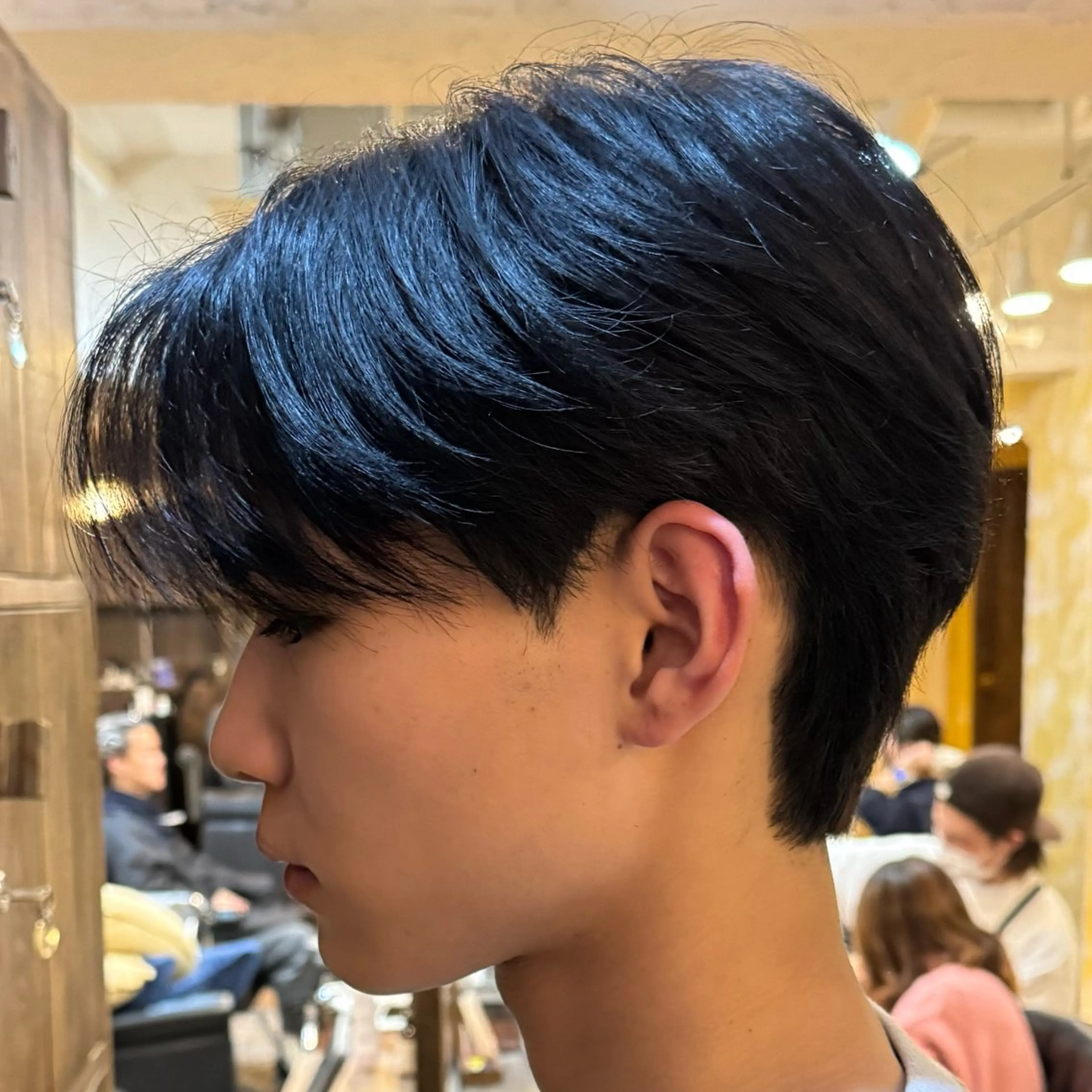 メンズ カット 韓国ヘア🫧艶カラー 🫧髪質改善/オオヤのヘアスタイル