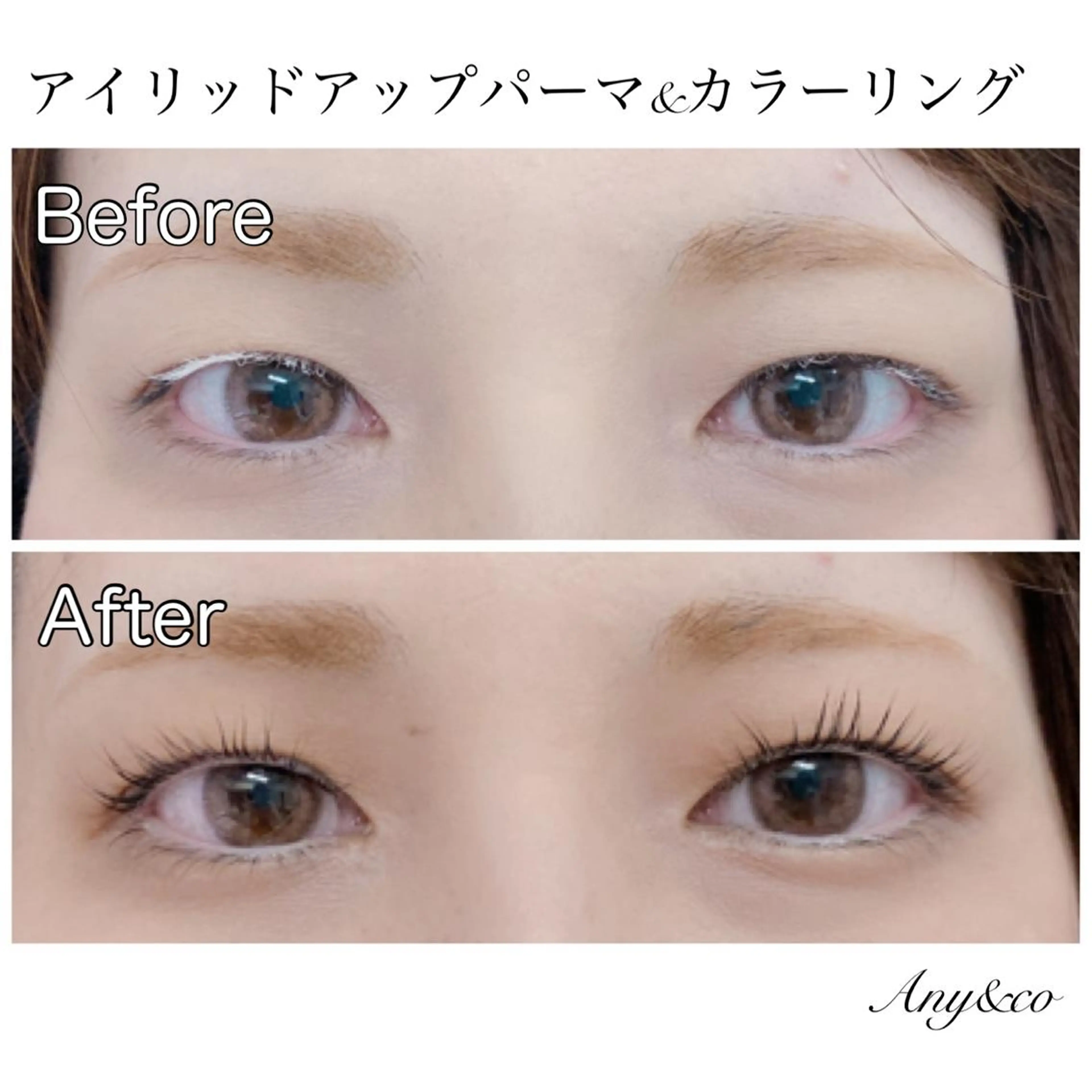 マツエク・マツパ アイリッドアップパーマ Any&co 【エニコ】のマツエク・マツパデザイン