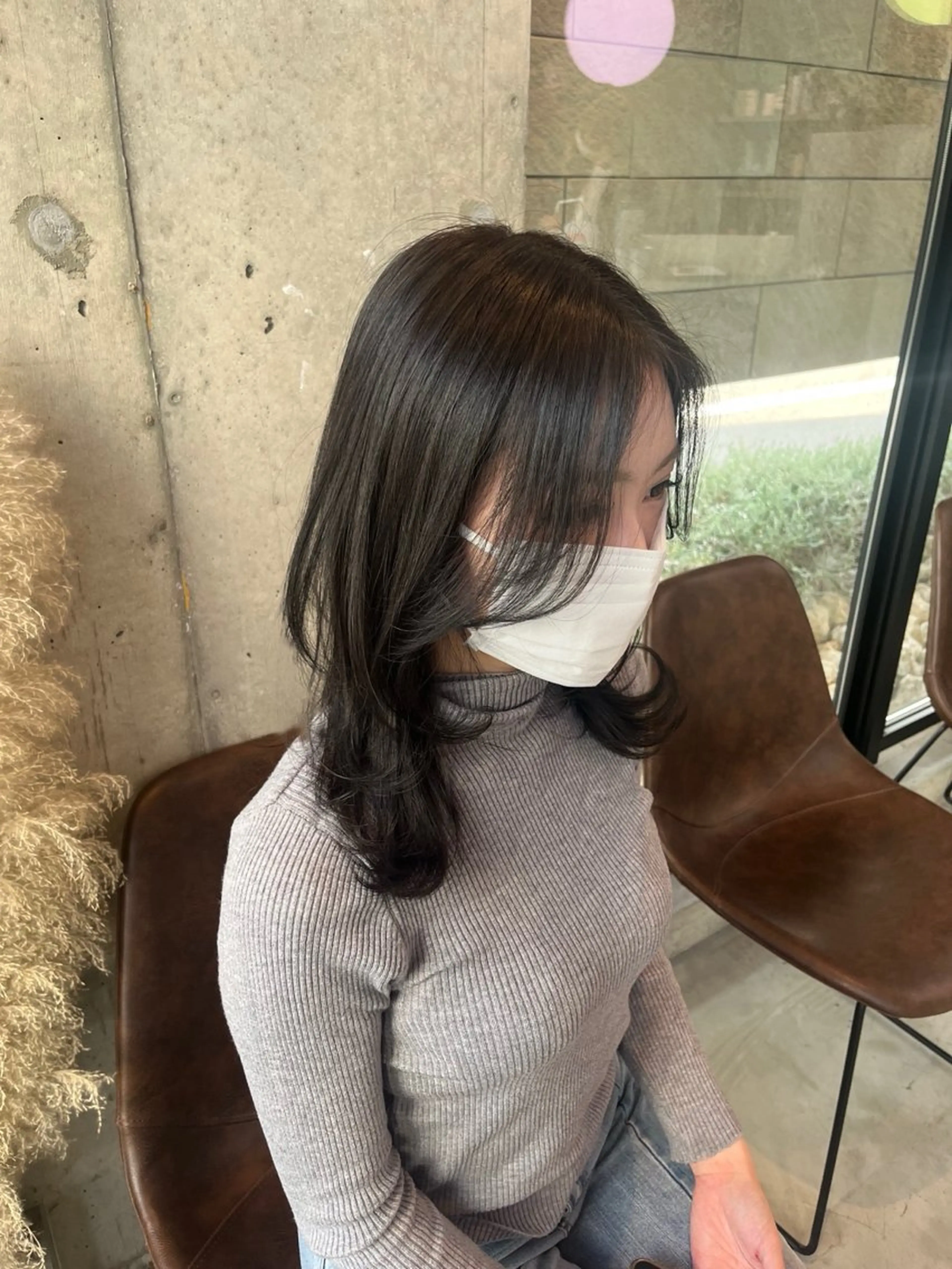 《ミニモ限定》　カット＋透明感カラー＋髪質改善トリートメント✨🌟の写真