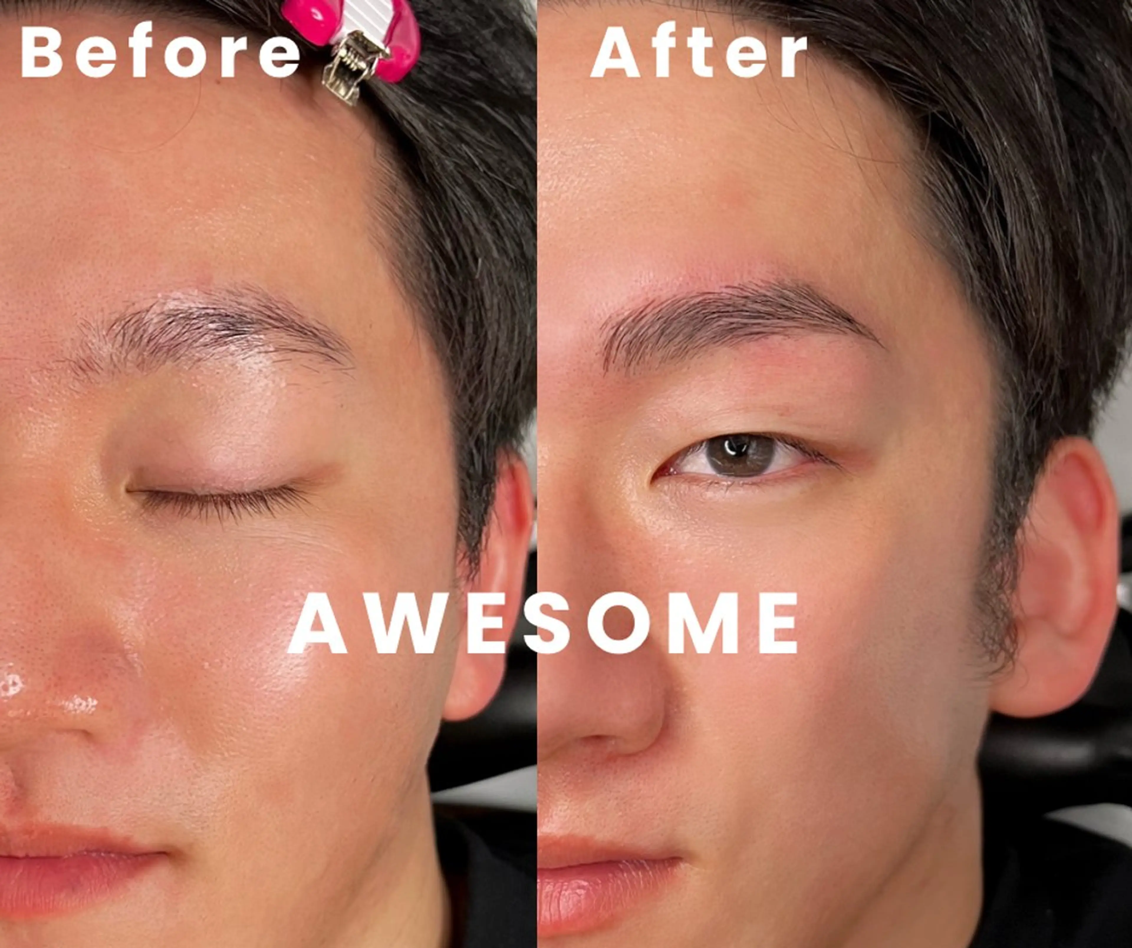 【メンズ人気No.1】男の身だしなみ⭐︎ナチュラルブロウ+美眉デザインWAX ¥6000の写真