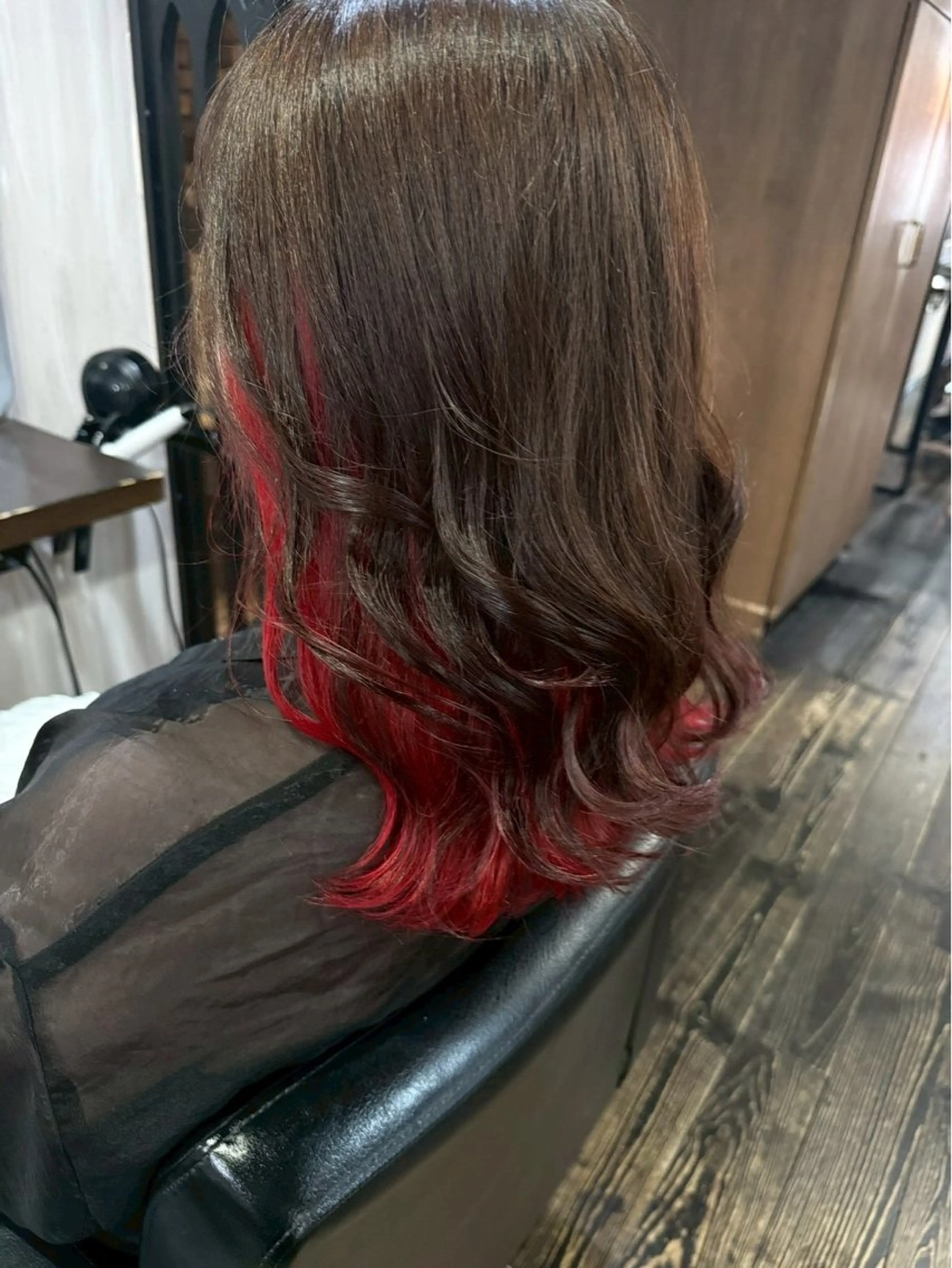 カラー 黒川 怜慈のヘアスタイル