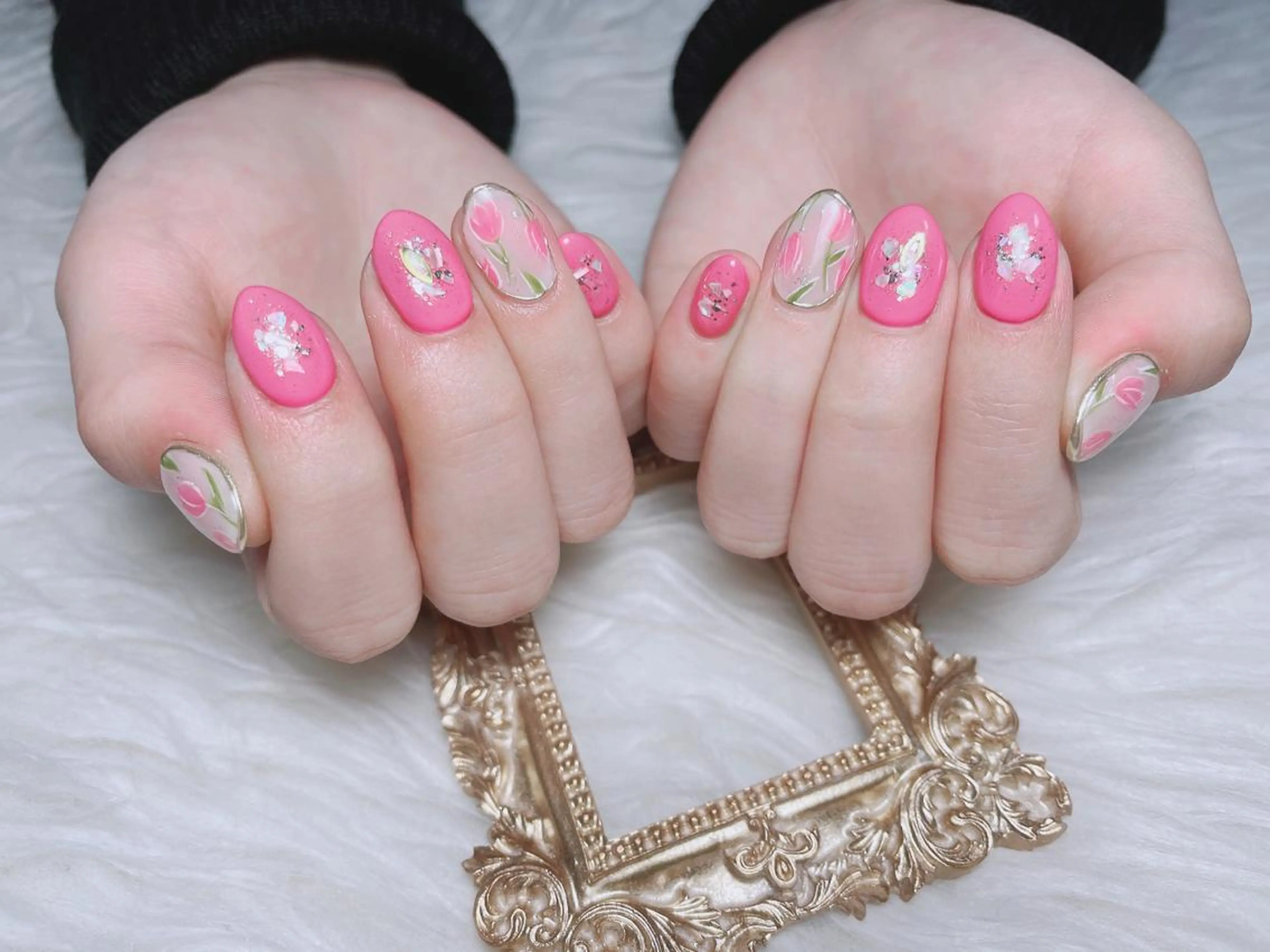 ネイル MiKi Nai池袋 長さだし得意のネイルデザイン