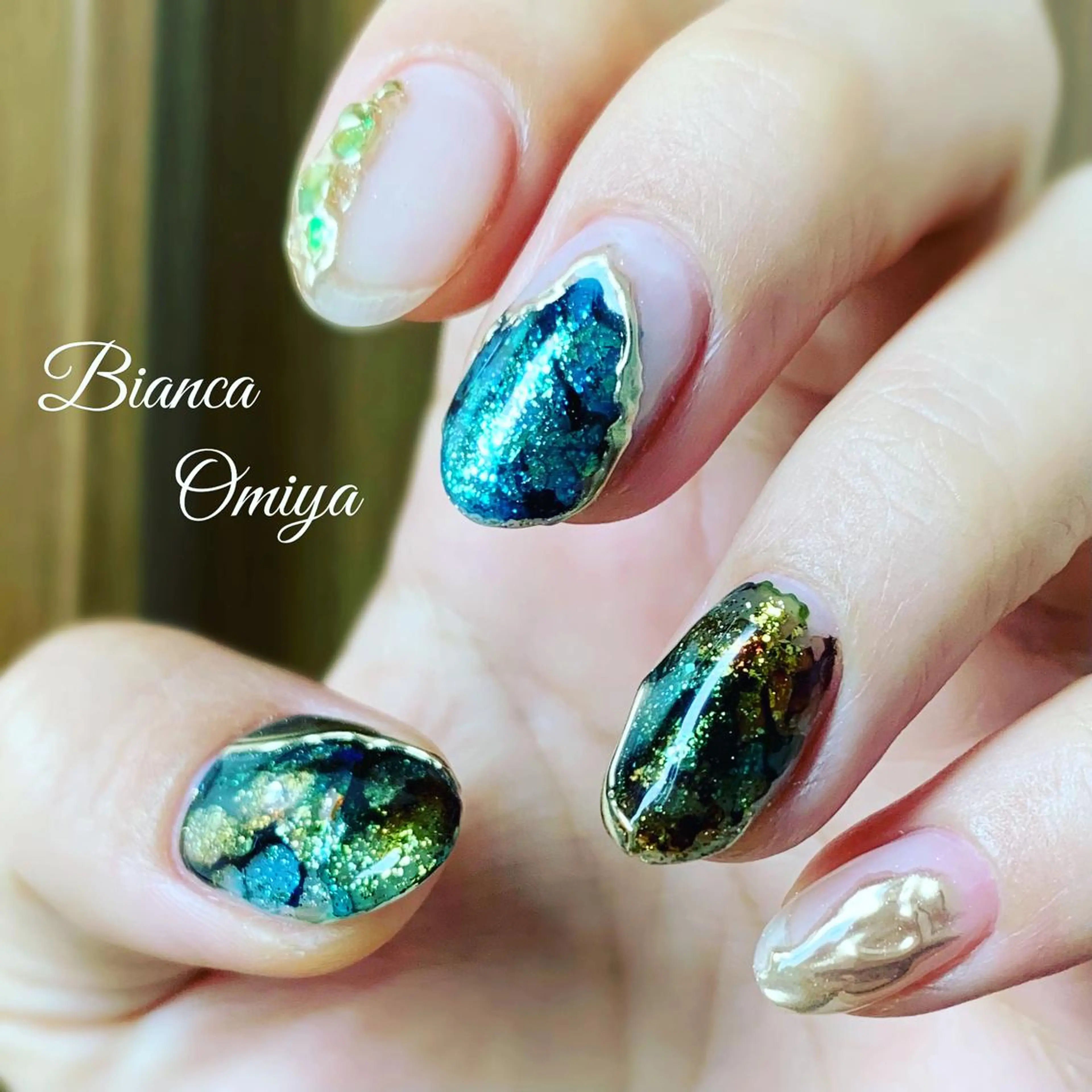 ネイル ビアンカ大宮ネイル 店長 モリサワのネイルデザイン