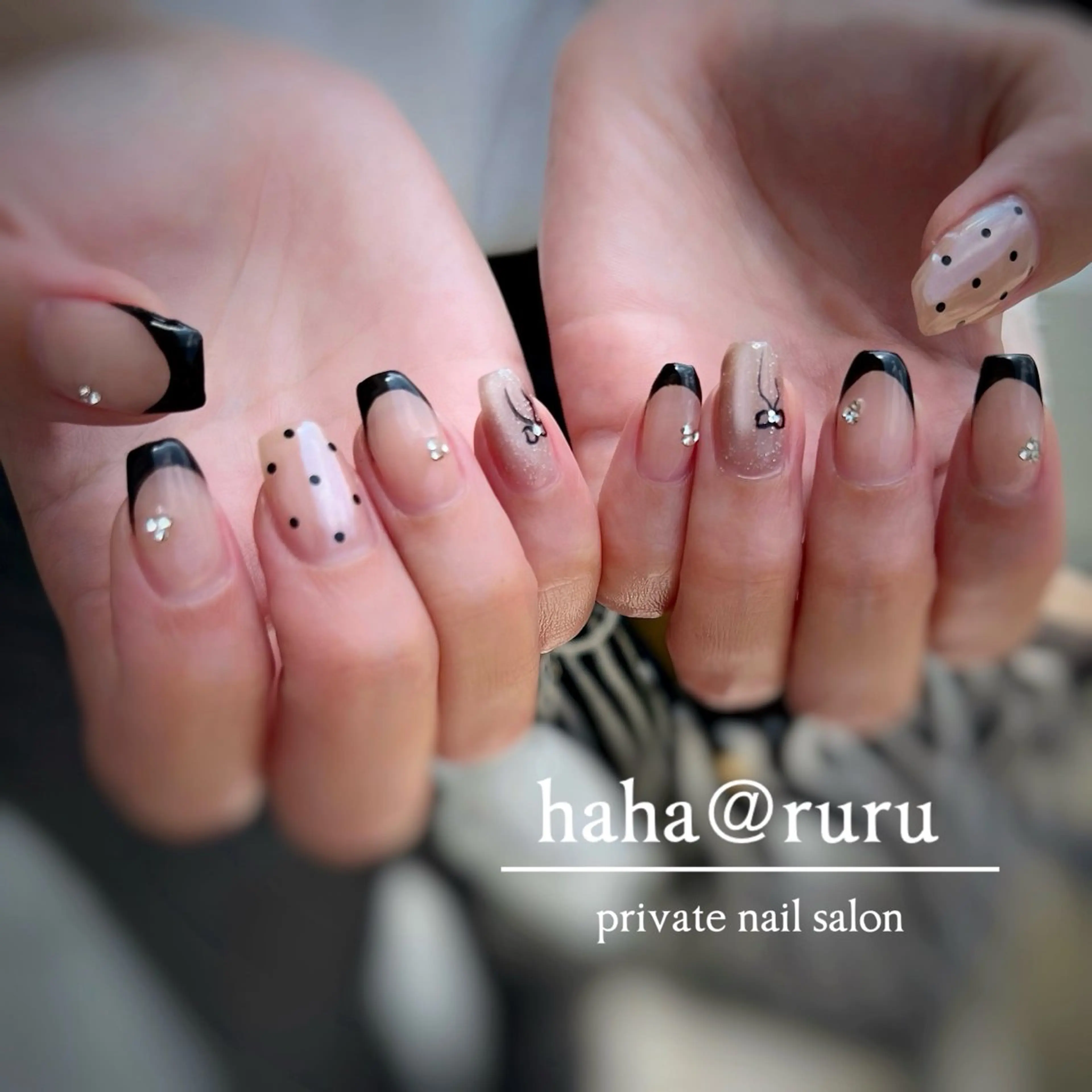 ネイル haha@ ruruのネイルデザイン