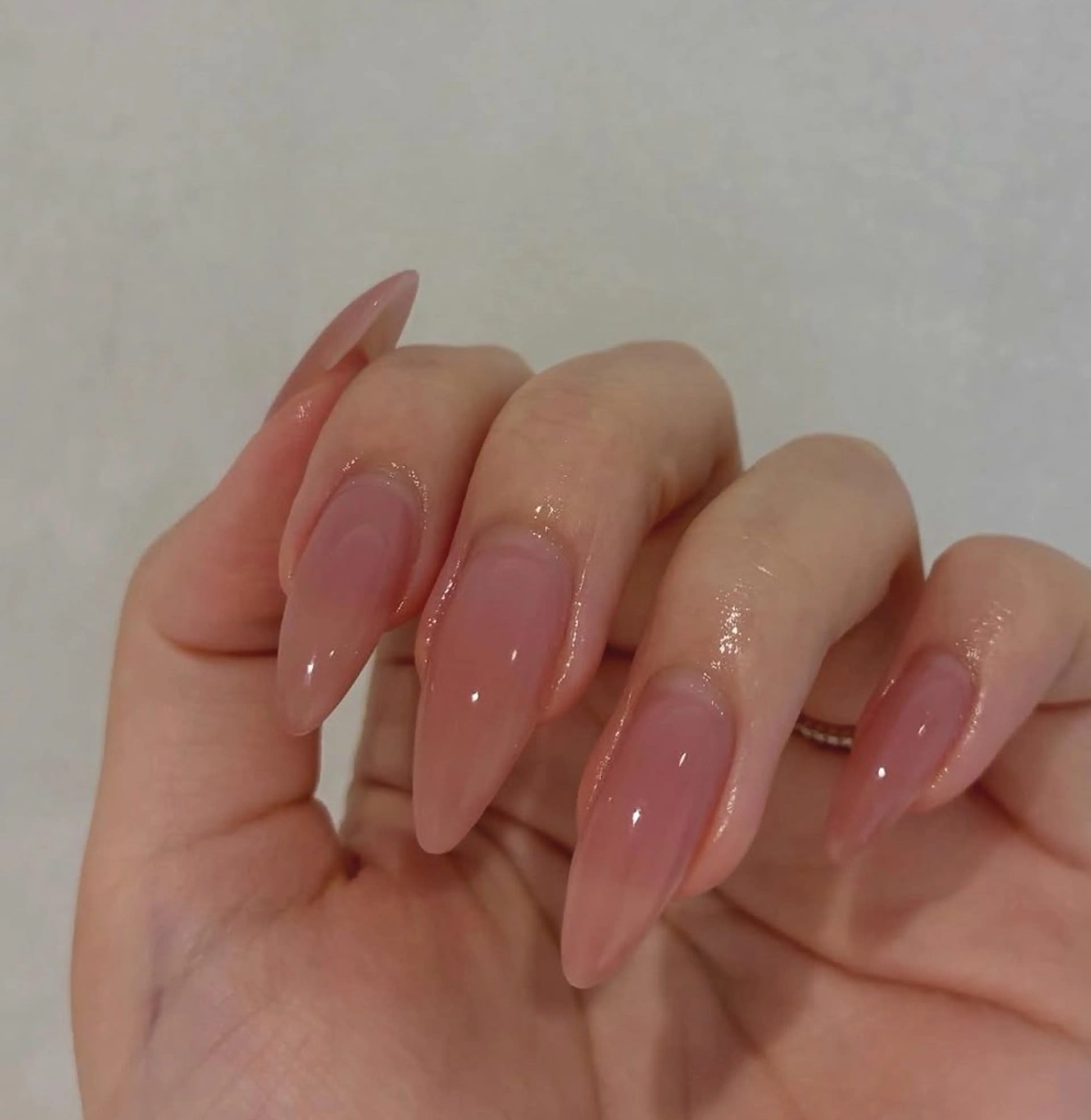 ネイル 韓国ネイル 持ち込み ニュアンスネイル ネイルチップ ハンドネイル ANA.CHUO 本川越店舗のネイルデザイン