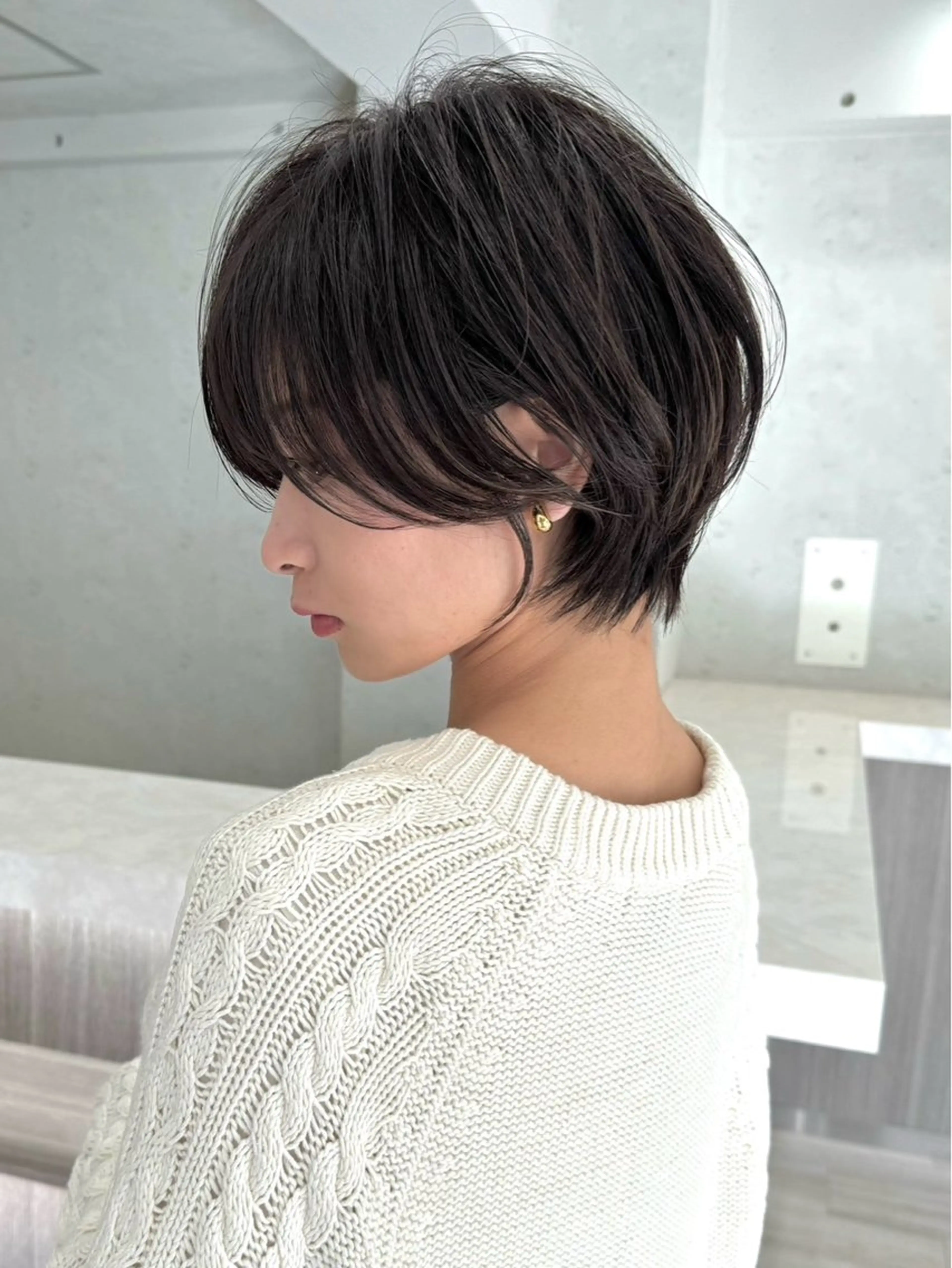 ショート ハンサムショート 似合わせカット ショートヘア メンズ特化 刈り上げない/金井のヘアスタイル