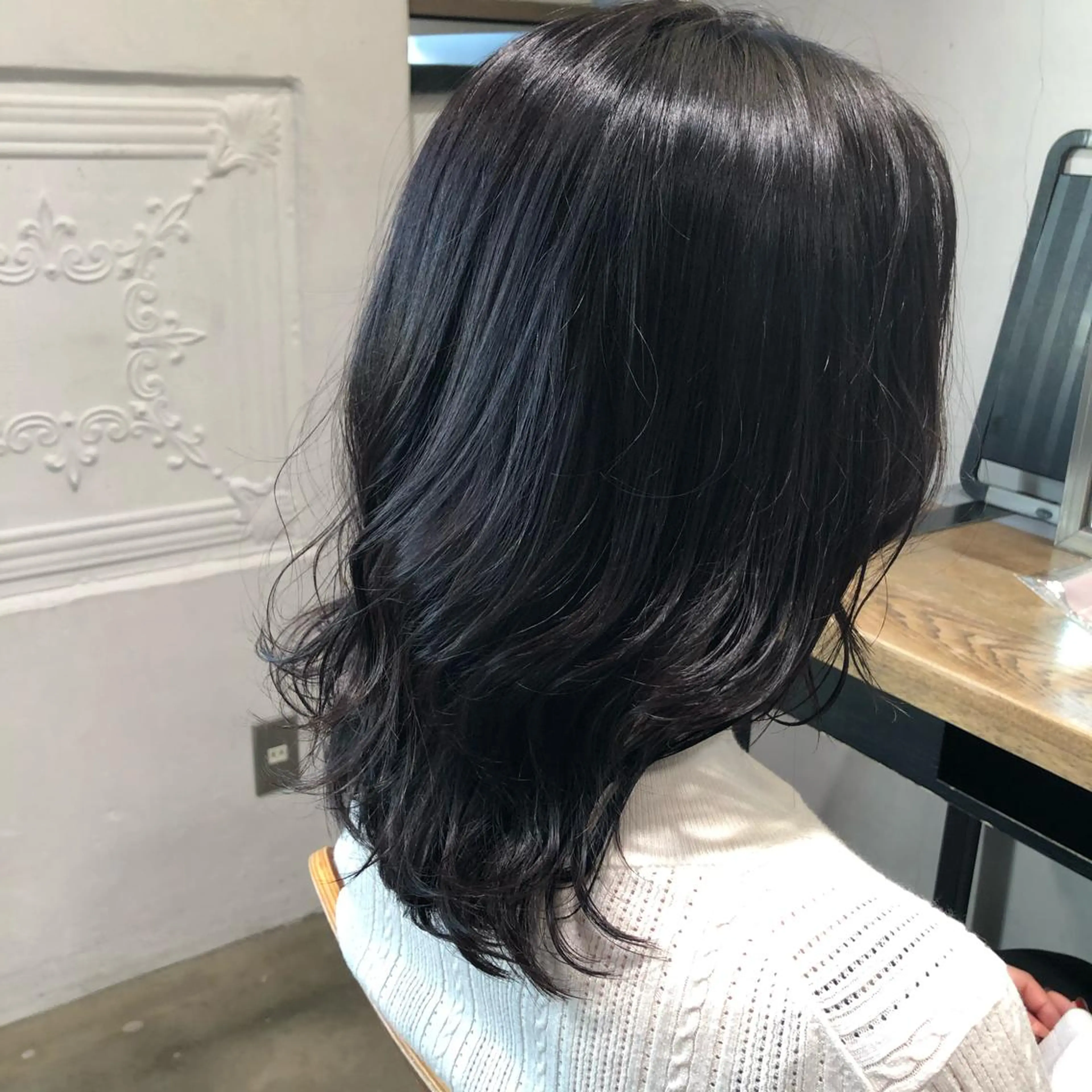 カラー 透明感カラー OAK 学芸大学所属・秋葉萌　透明感カラー /レイヤー/ボブ♡のヘアスタイル