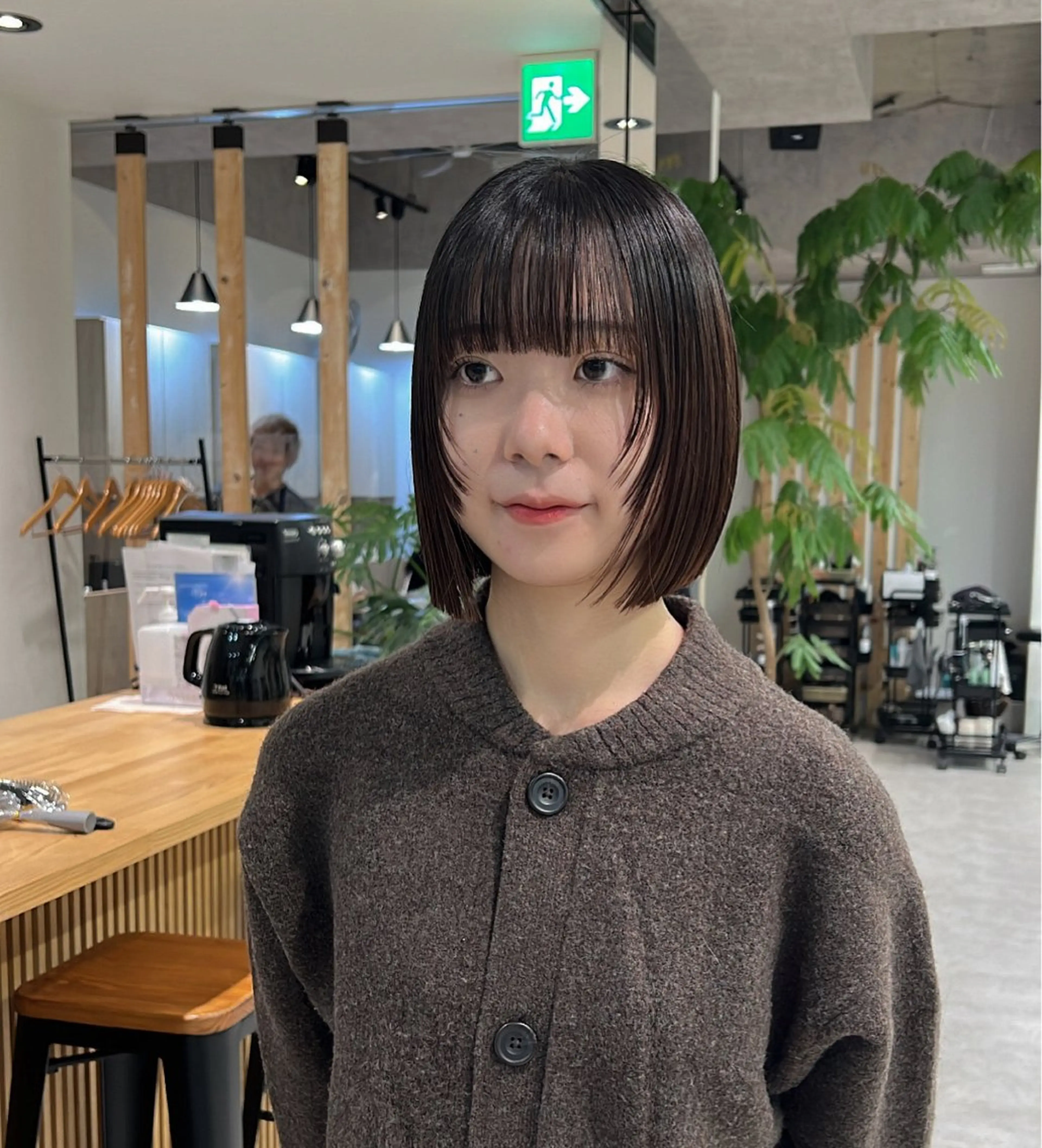 ショート ボブ 顔まわりレイヤー 顔周りカット レイヤーカット カット 透明感カラー/ボブ / MARIE🍇のヘアスタイル