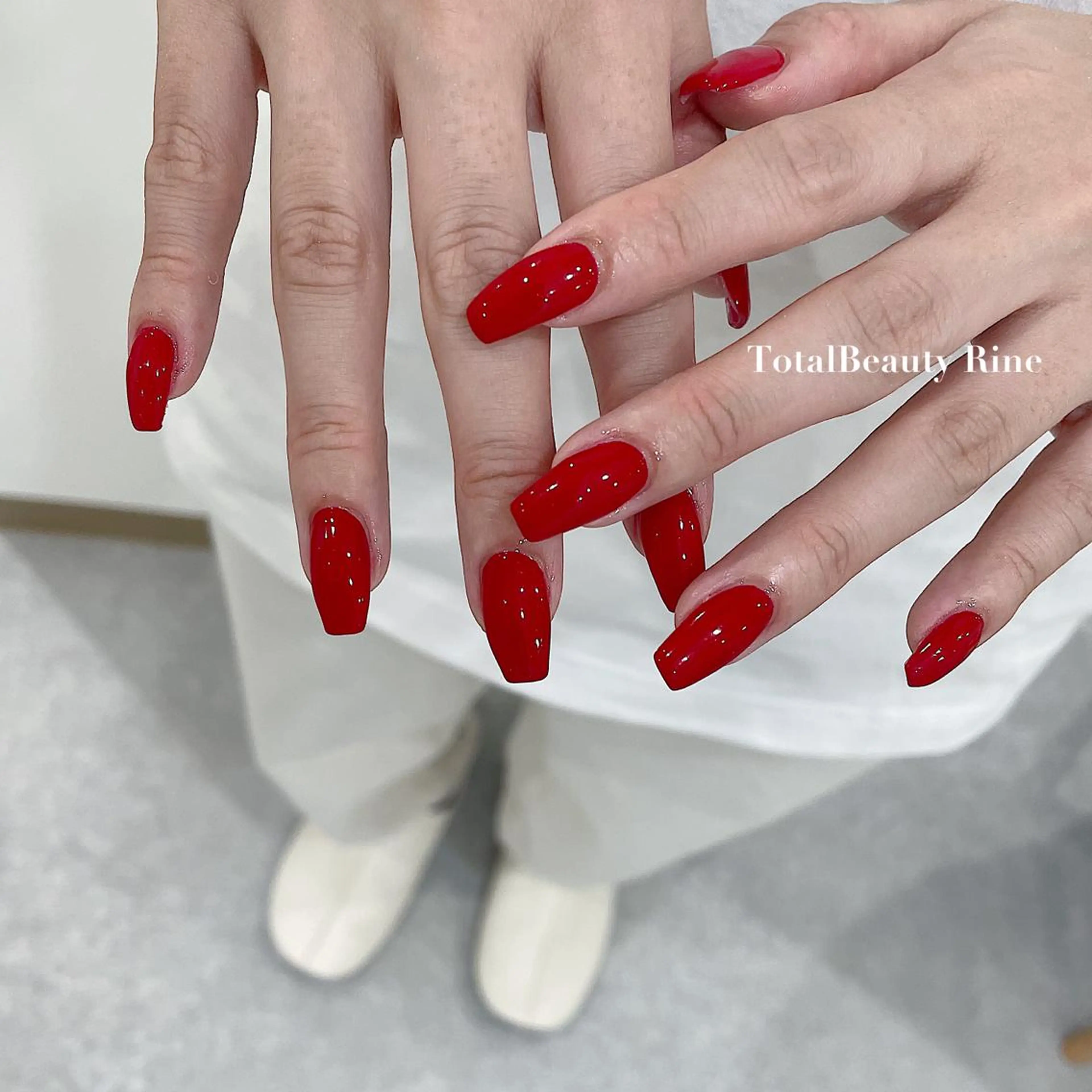 ネイル ハンドネイル nail&eyelash Rine所属・Rine 放出 (リネ)のネイルデザイン