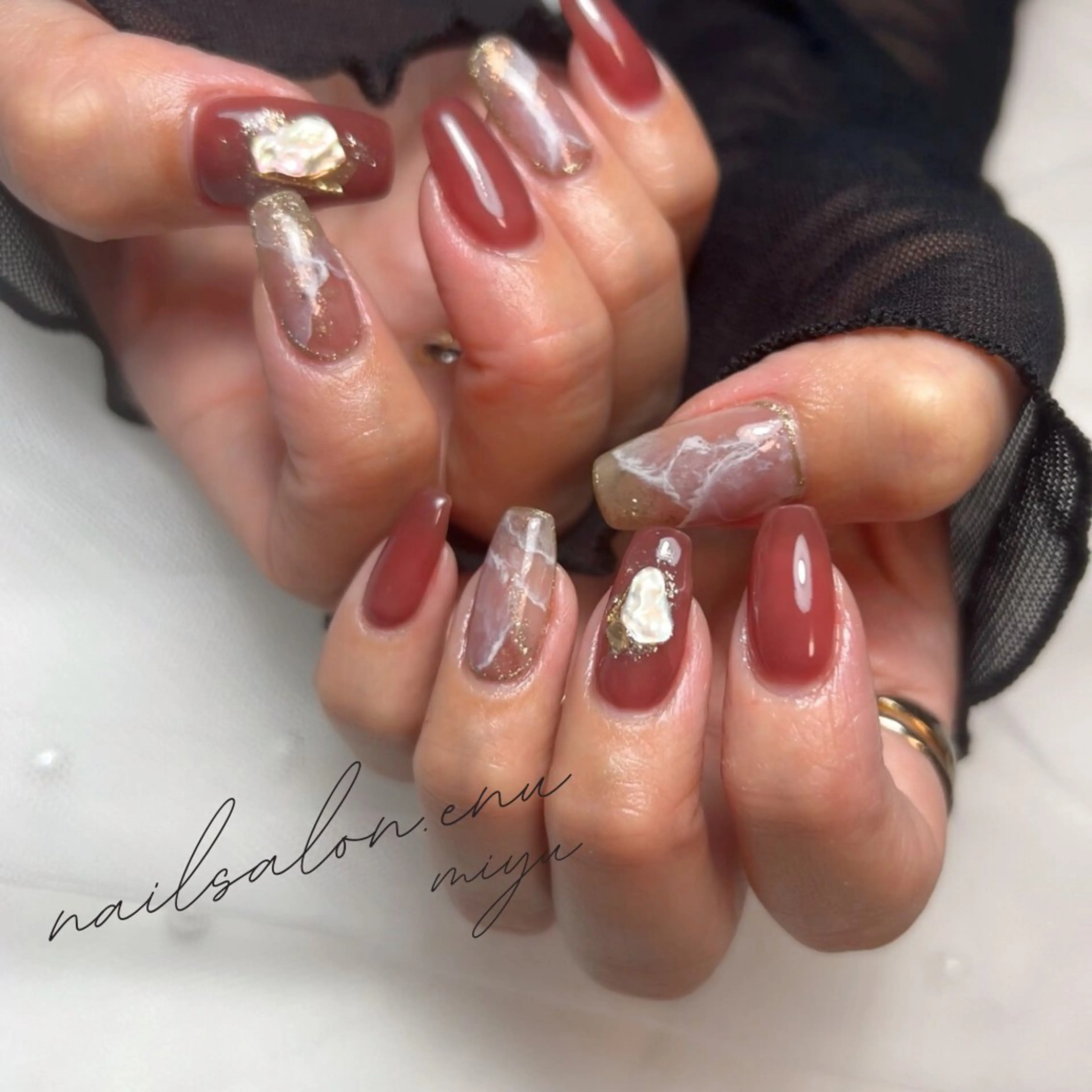 ネイル nailsalon enu.　miyuのネイルデザイン