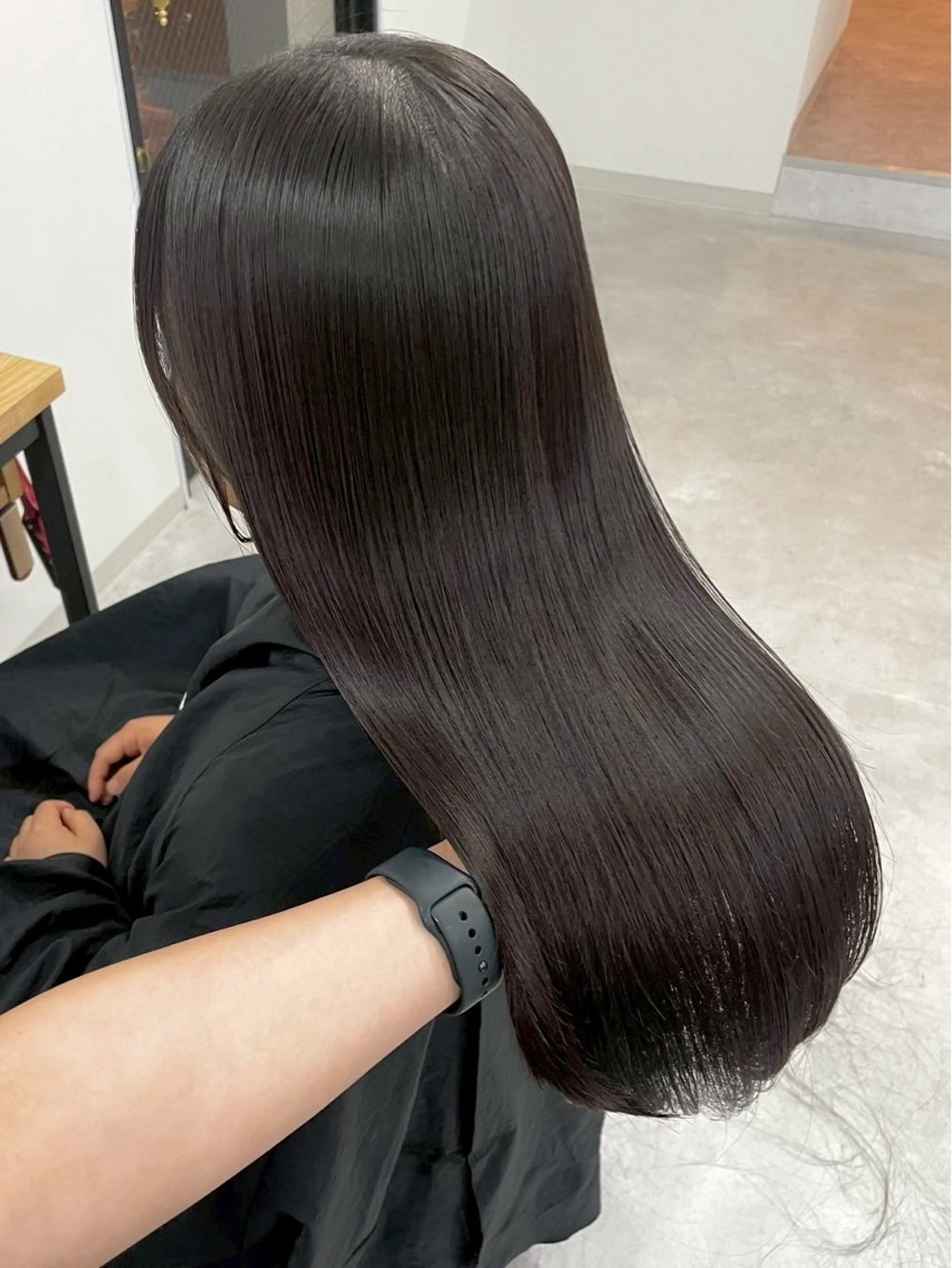 ロング ショートボブ ボブ ハイライト レイヤーカット 縮毛矯正 カット ヘアカラー 縮毛矯正 トリートメント SUZU/岡山/矯正 ブリーチ/レイヤーのヘアスタイル