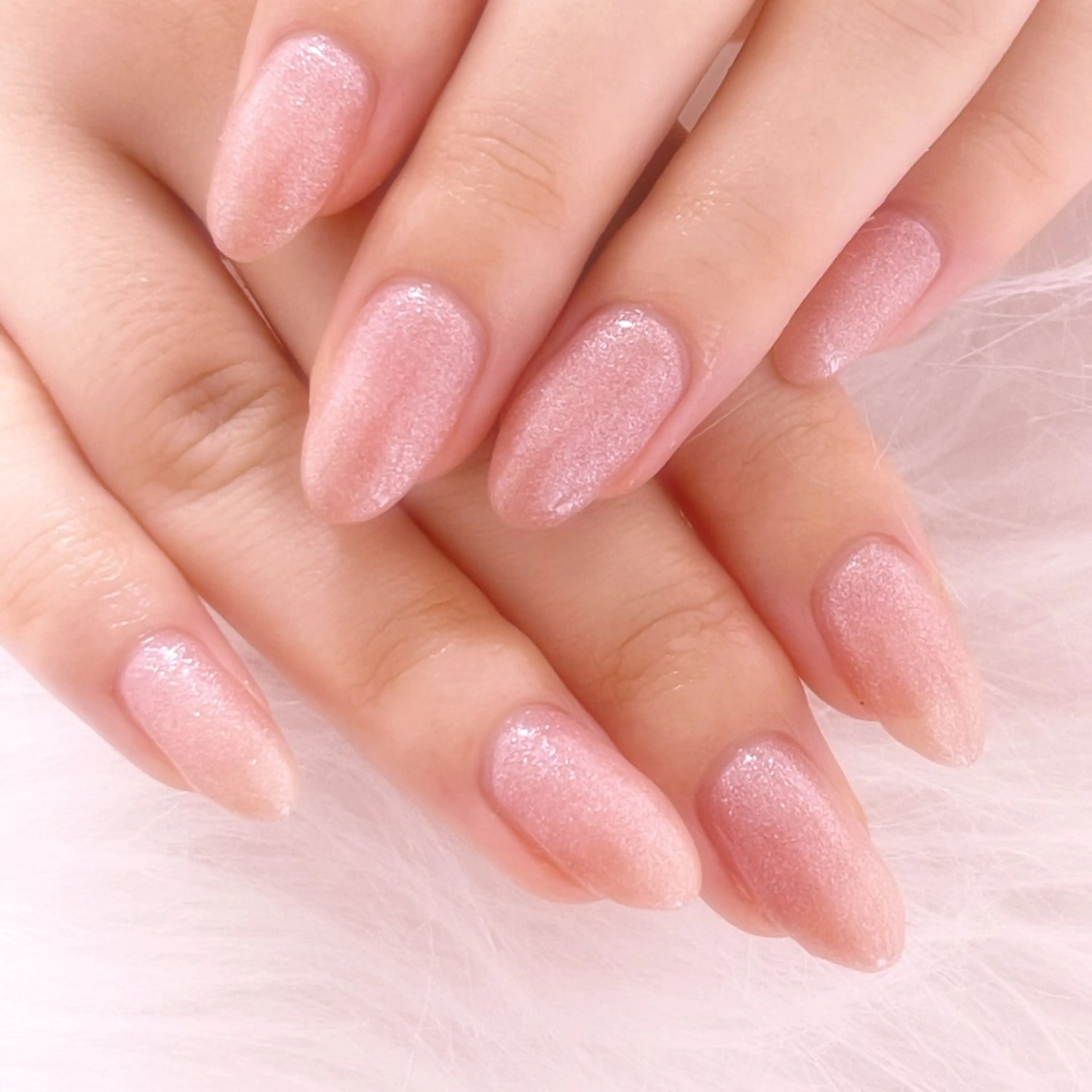 ネイル 長さ出し フットネイル ジェルネイル マグネットネイル ハンドネイル 梅島のネイル屋さん所属・梅島の ネイル屋さんのネイルデザイン